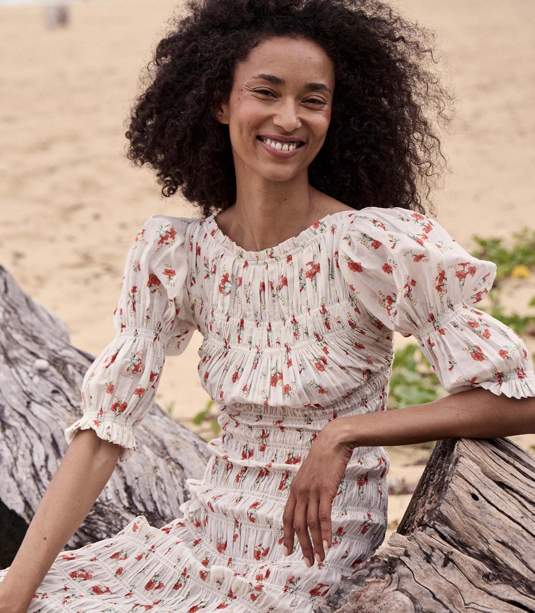 HMD -- ROXANNE DRESS -- SWEET ABELIA sold by Doen product image thumbnail 5