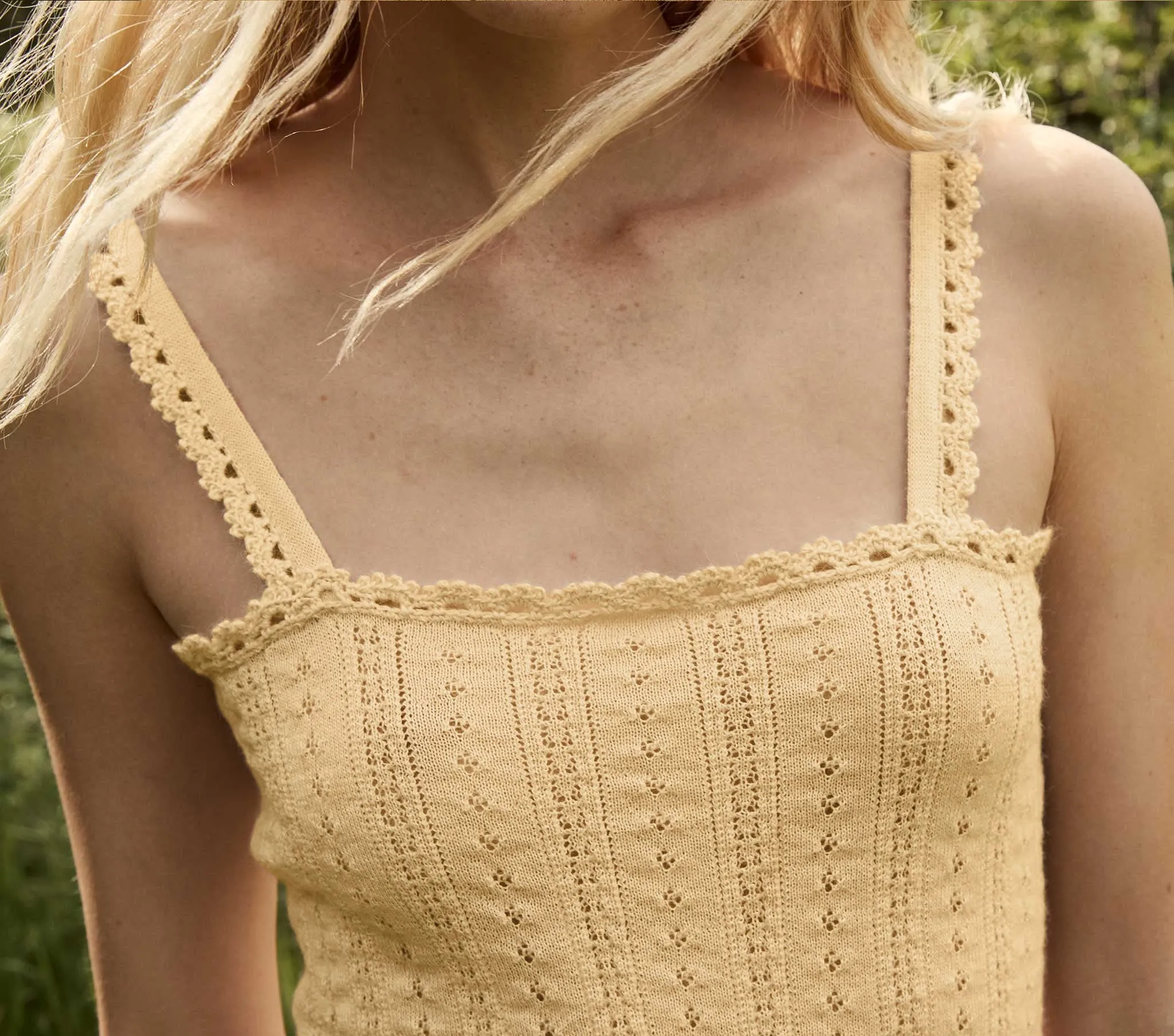 HMD -- MERISE TANK -- BUTTERCREAM sold by Doen product image thumbnail 5