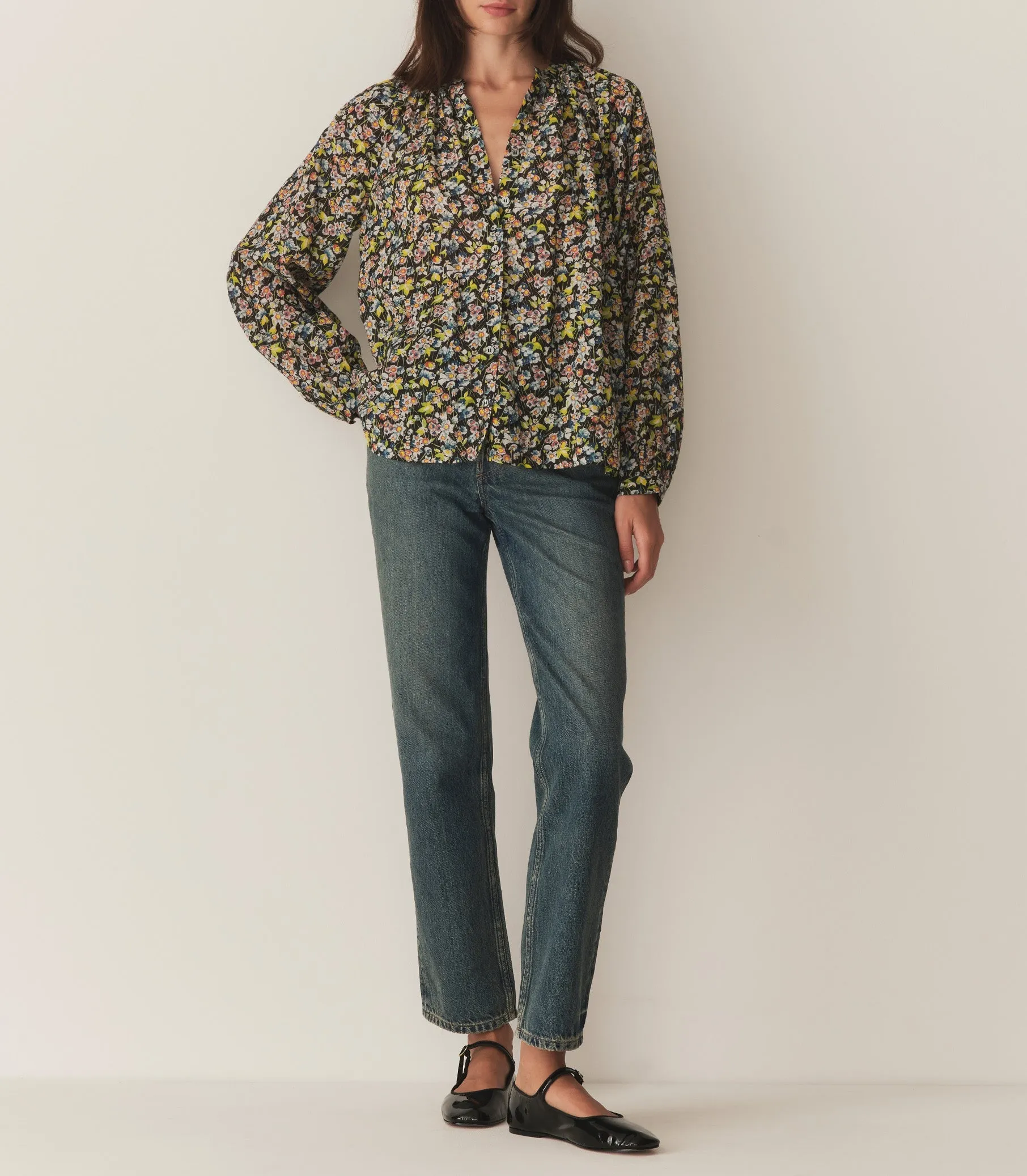 HMD -- JILL TOP -- BLOSSOM BREEZE sold by Doen product image thumbnail 3