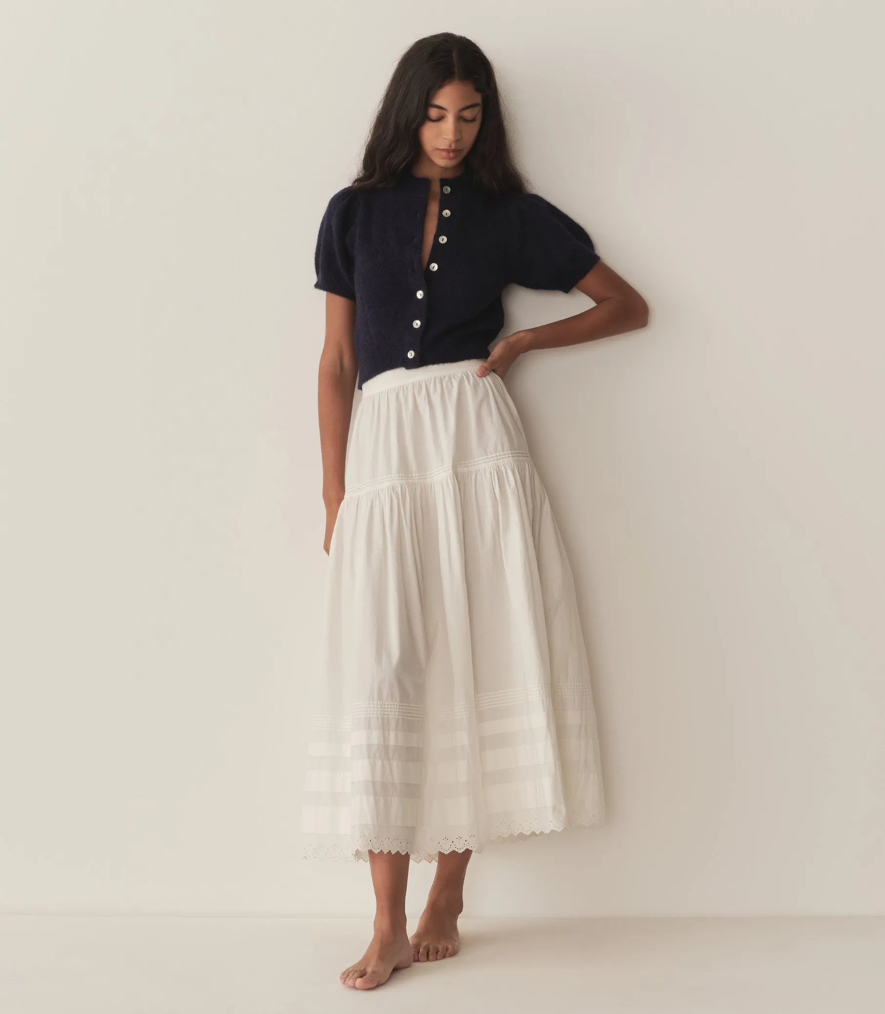 ANISA CARDIGAN -- NAVY sold by Doen product image thumbnail 5