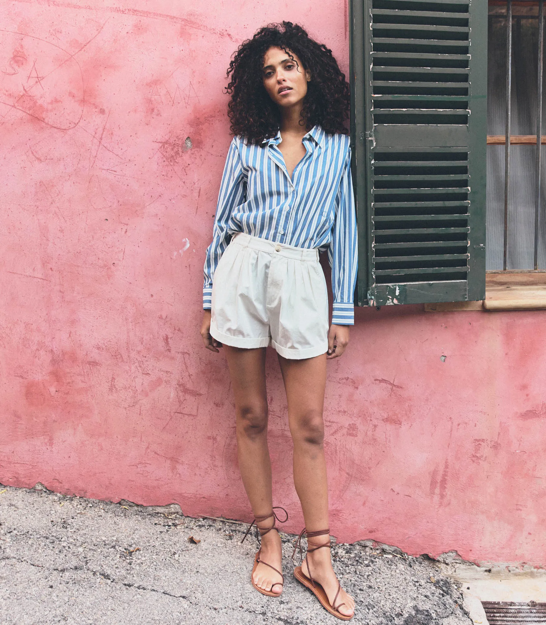 REMIS TOP -- LUCERNE STRIPE sold by Doen product image thumbnail 3