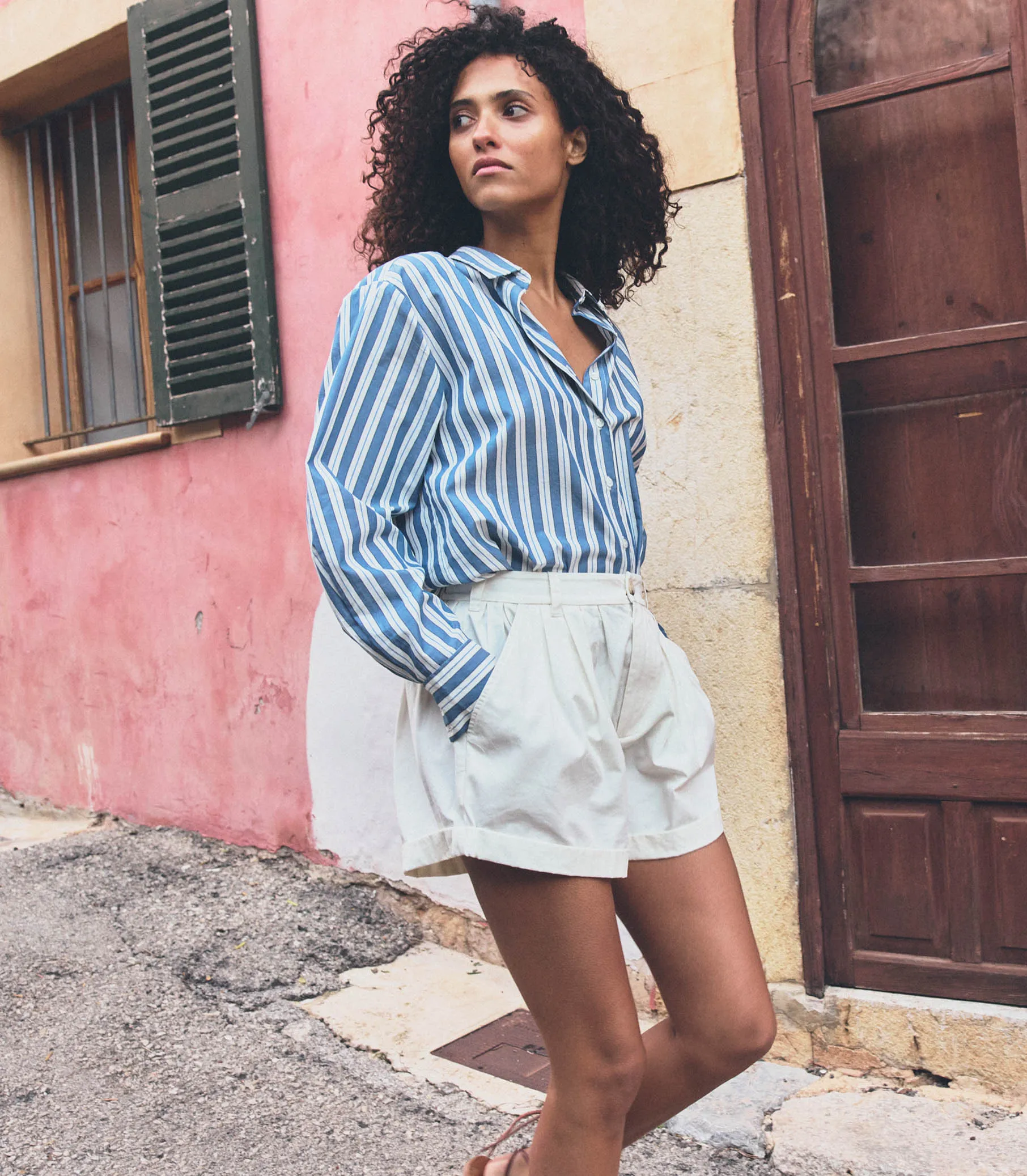 REMIS TOP -- LUCERNE STRIPE sold by Doen product image thumbnail 4