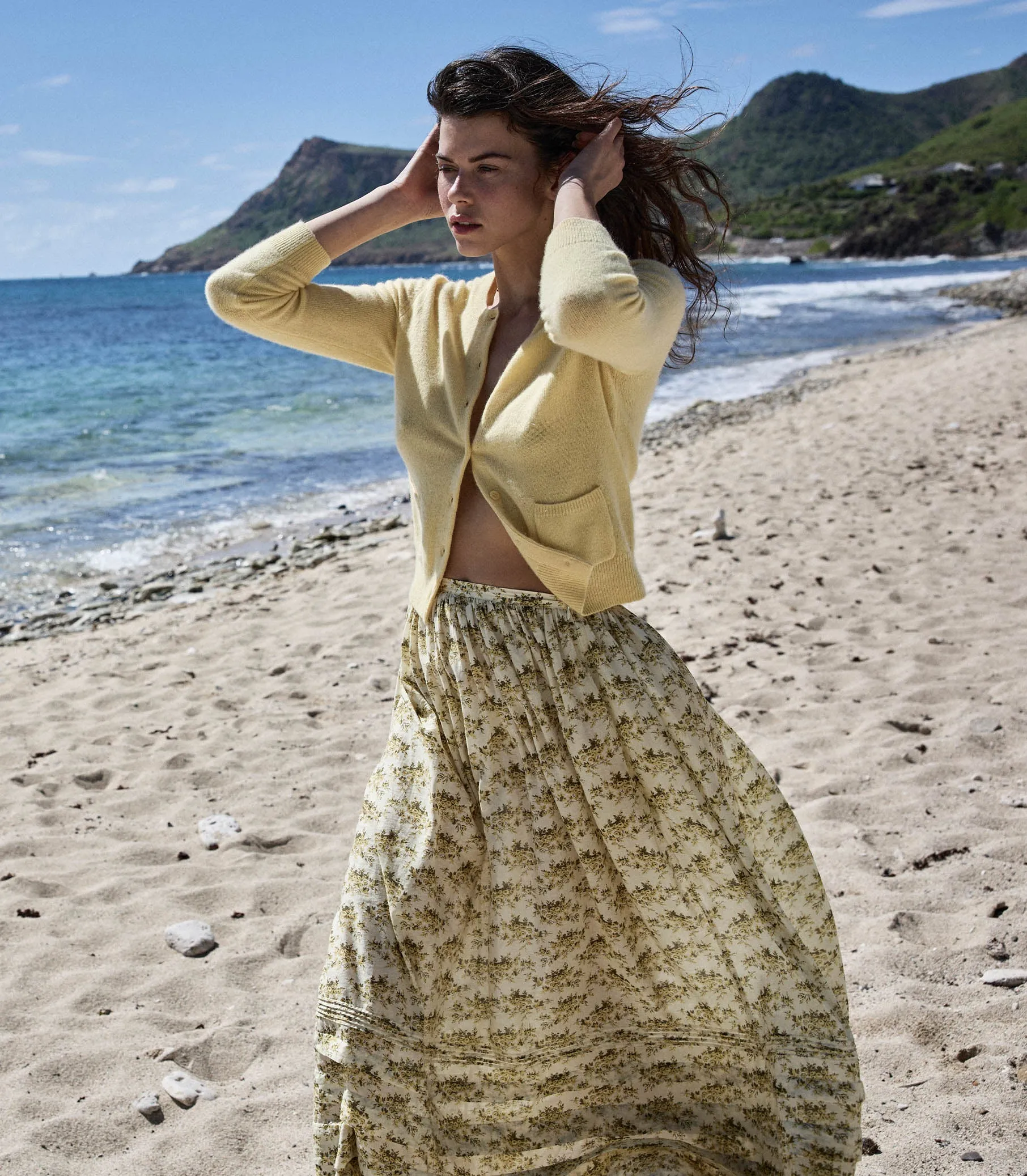 MARCIE SKIRT -- CITRON ROSIER FLORAL sold by Doen product image thumbnail 5