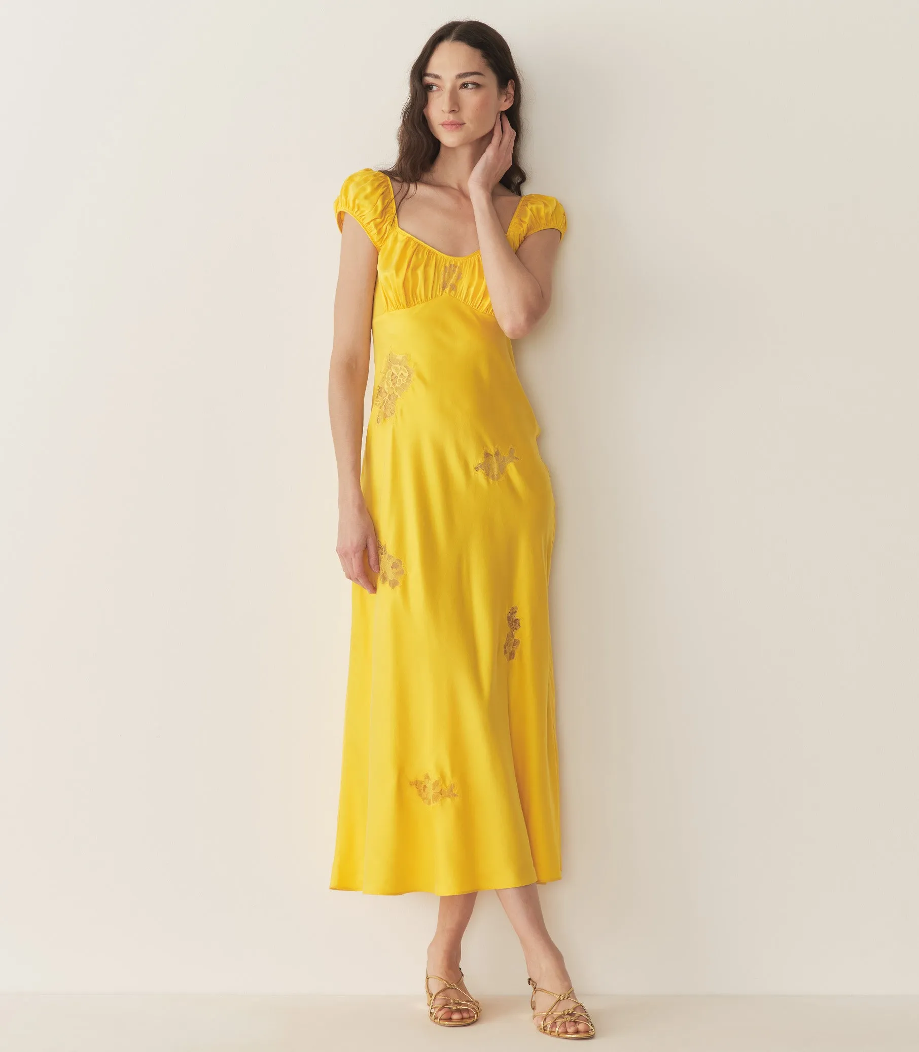 GWENDOLYN DRESS -- DAYLILY sold by Doen