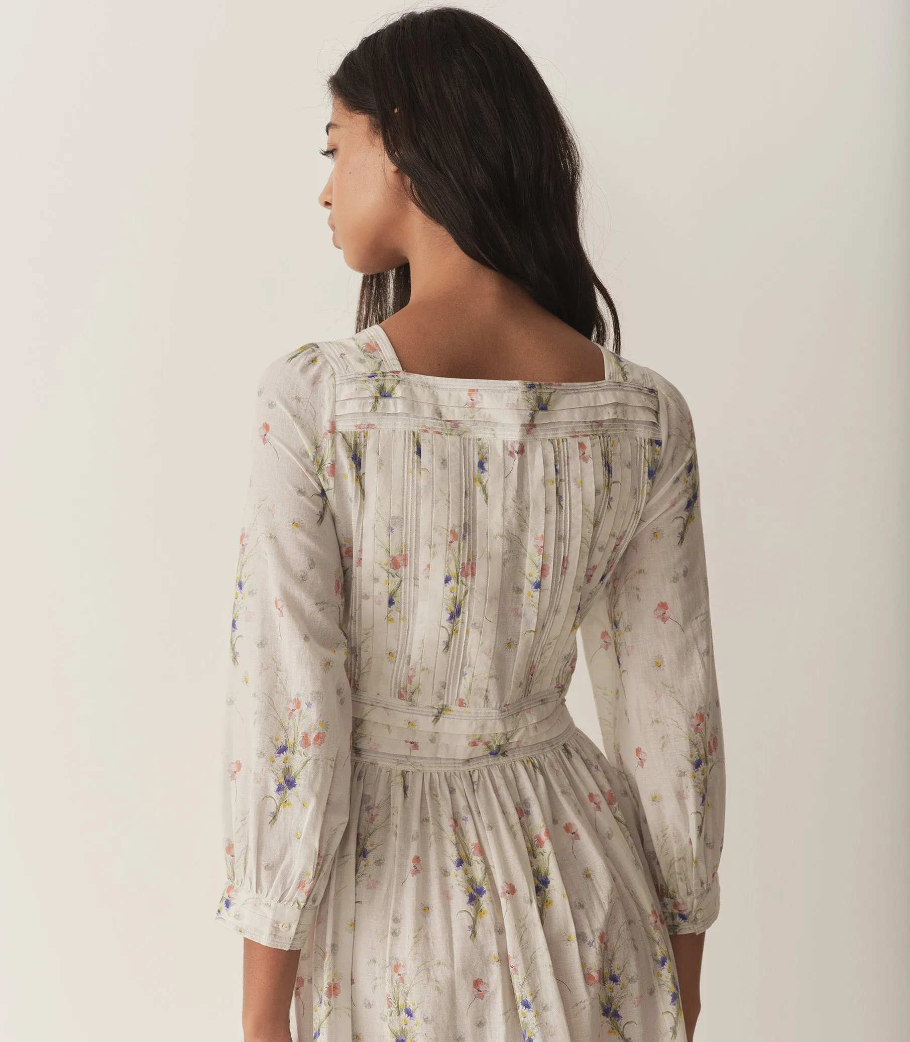 MINTA DRESS -- PAINTED BOUQUET sold by Doen product image thumbnail 4