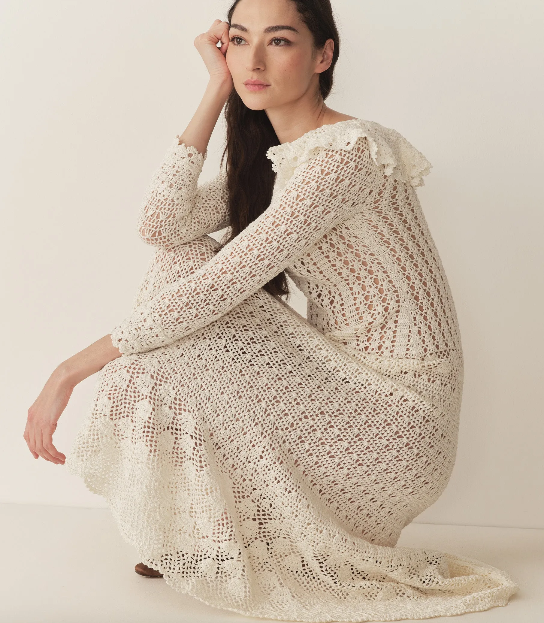 MARGOT DRESS -- PEARL sold by Doen product image thumbnail 4