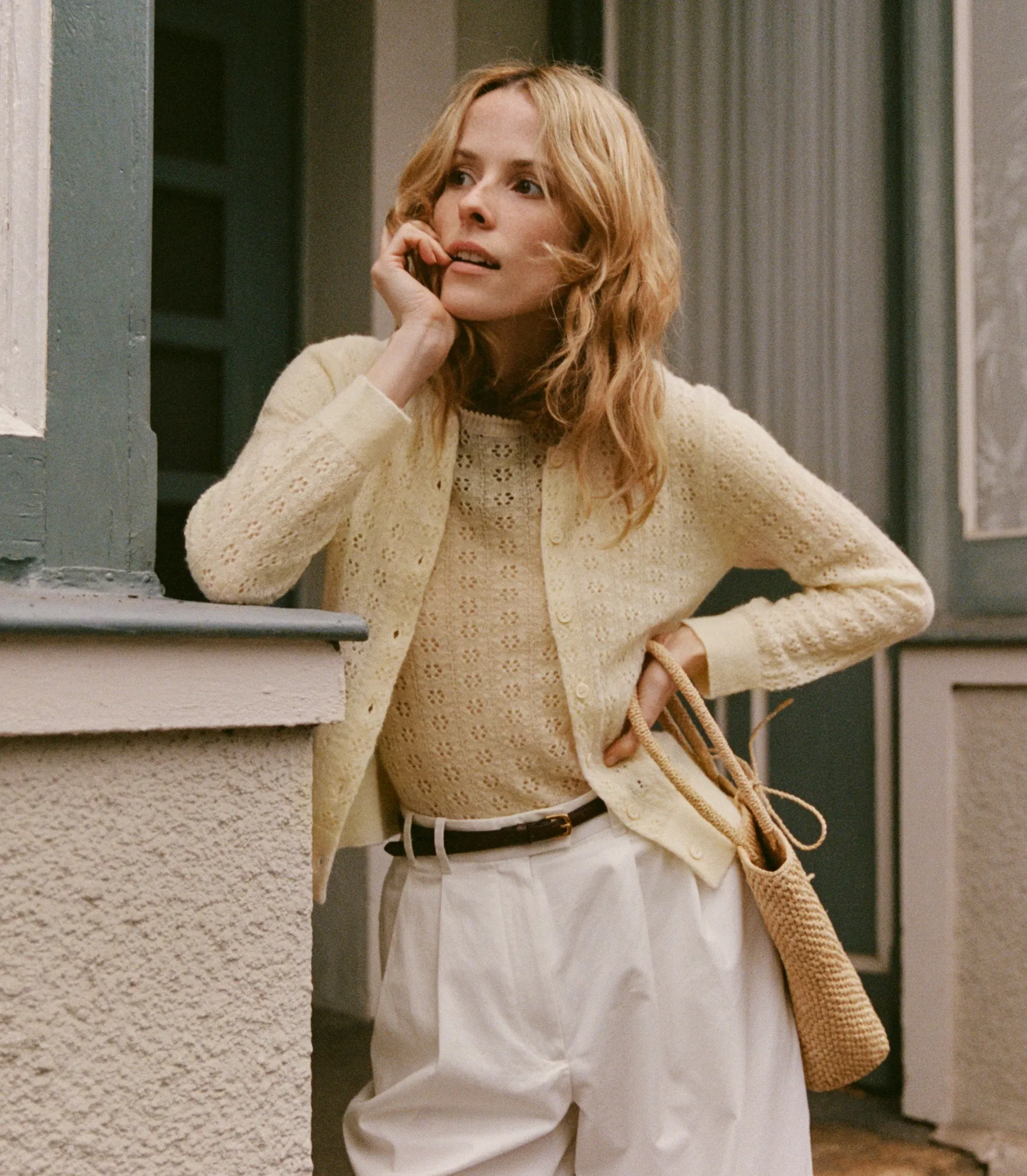 ZAZA BELT -- CHOCOLATE NAPPA sold by Doen