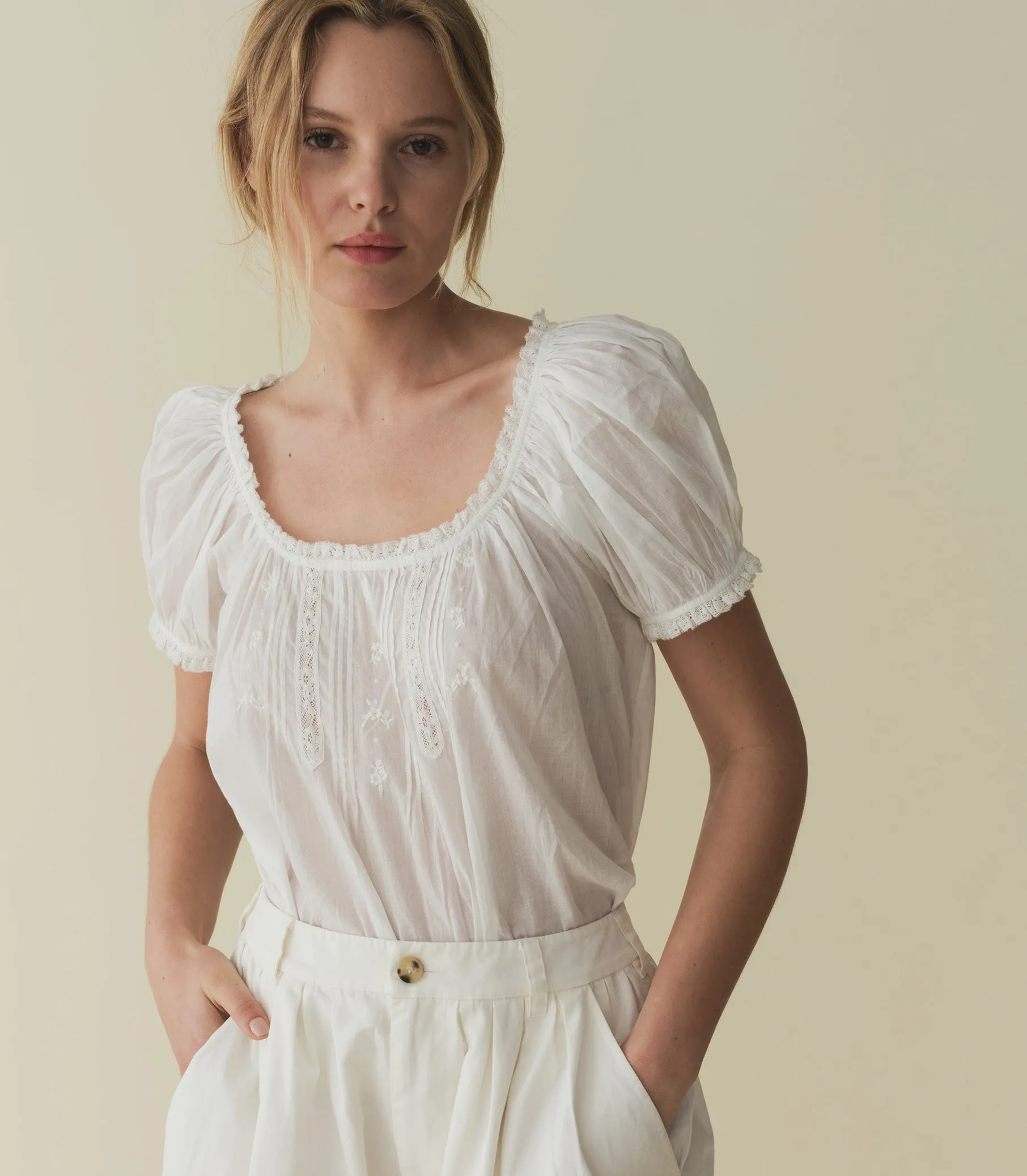 FREDERICA TOP -- SALT sold by Doen product image thumbnail 5