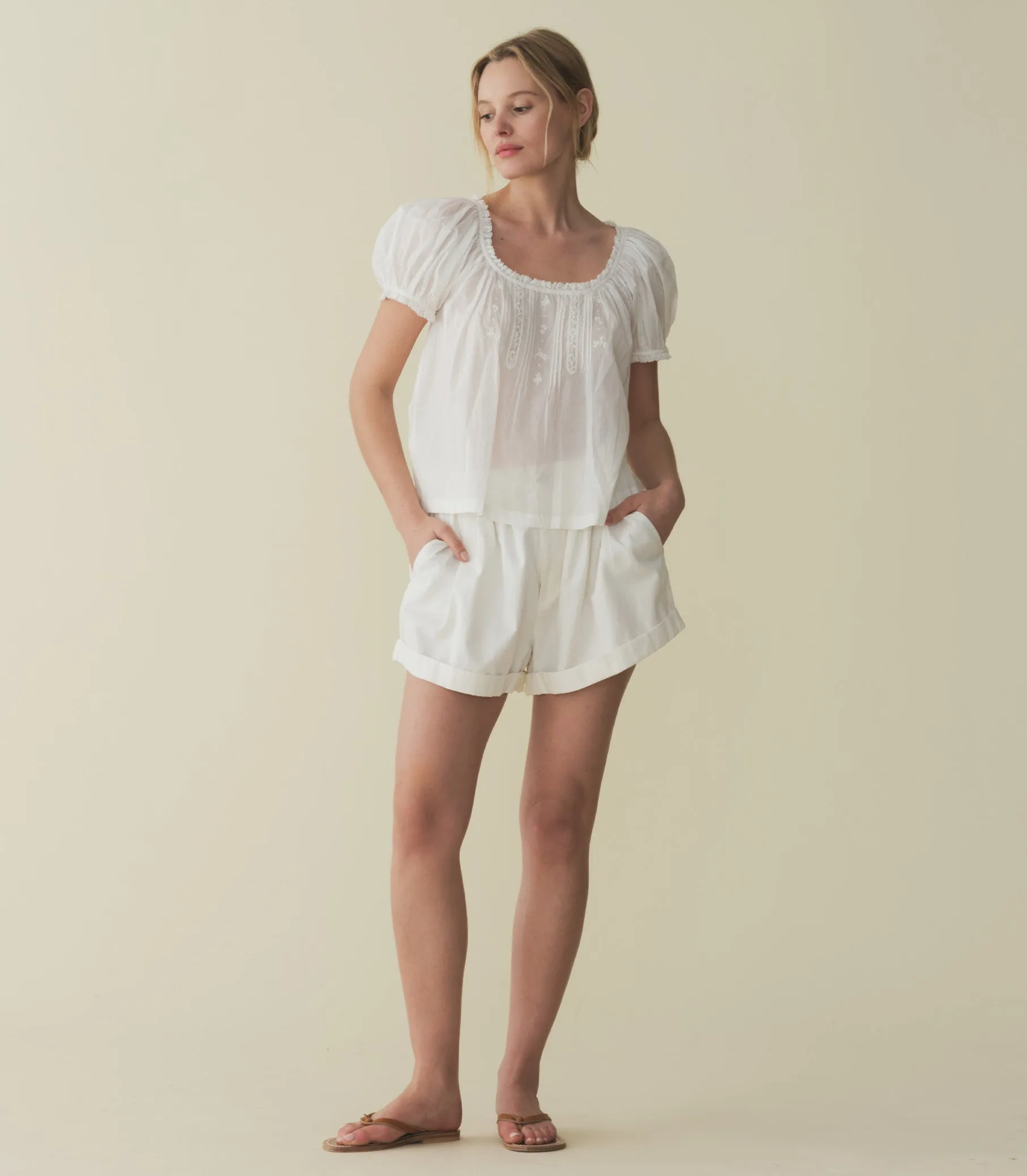 FREDERICA TOP -- SALT sold by Doen product image thumbnail 2