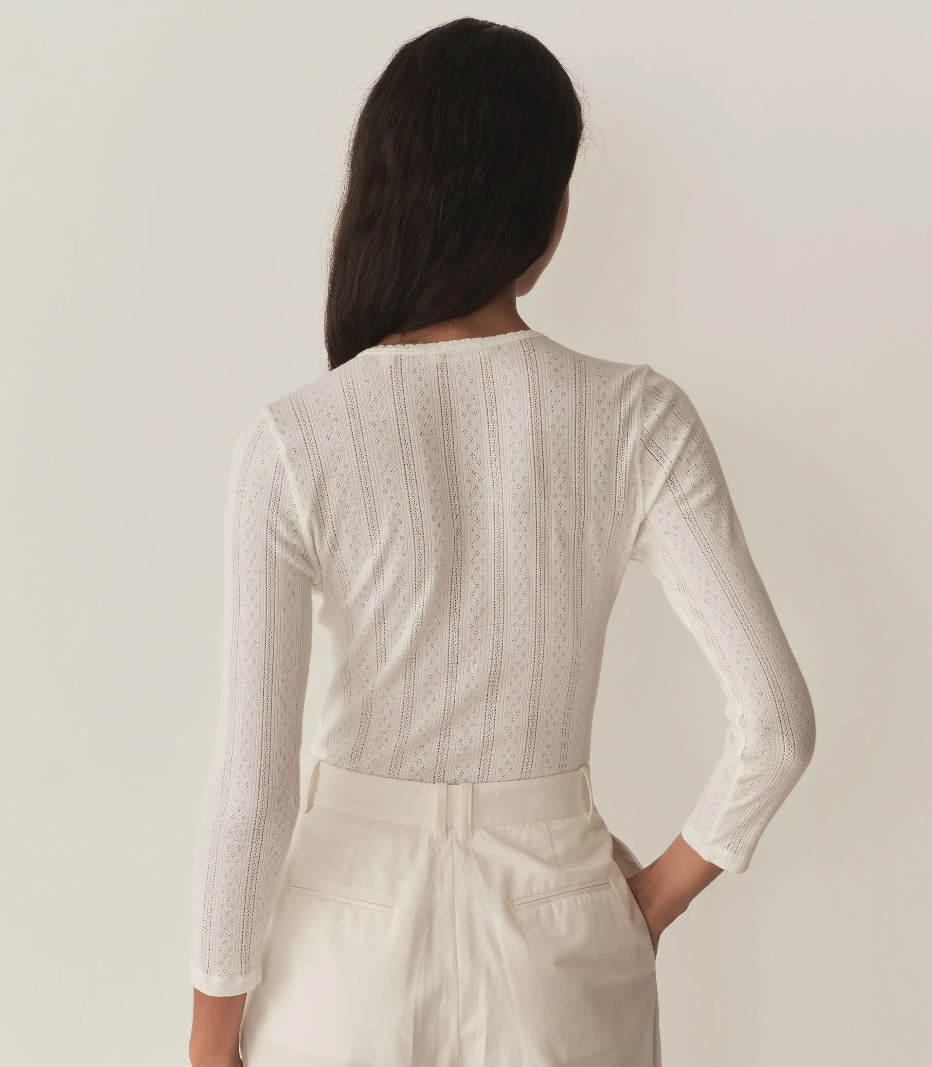 PAOLA TEE -- SALT QUELLE JOLIE POINTELLE sold by Doen product image thumbnail 5