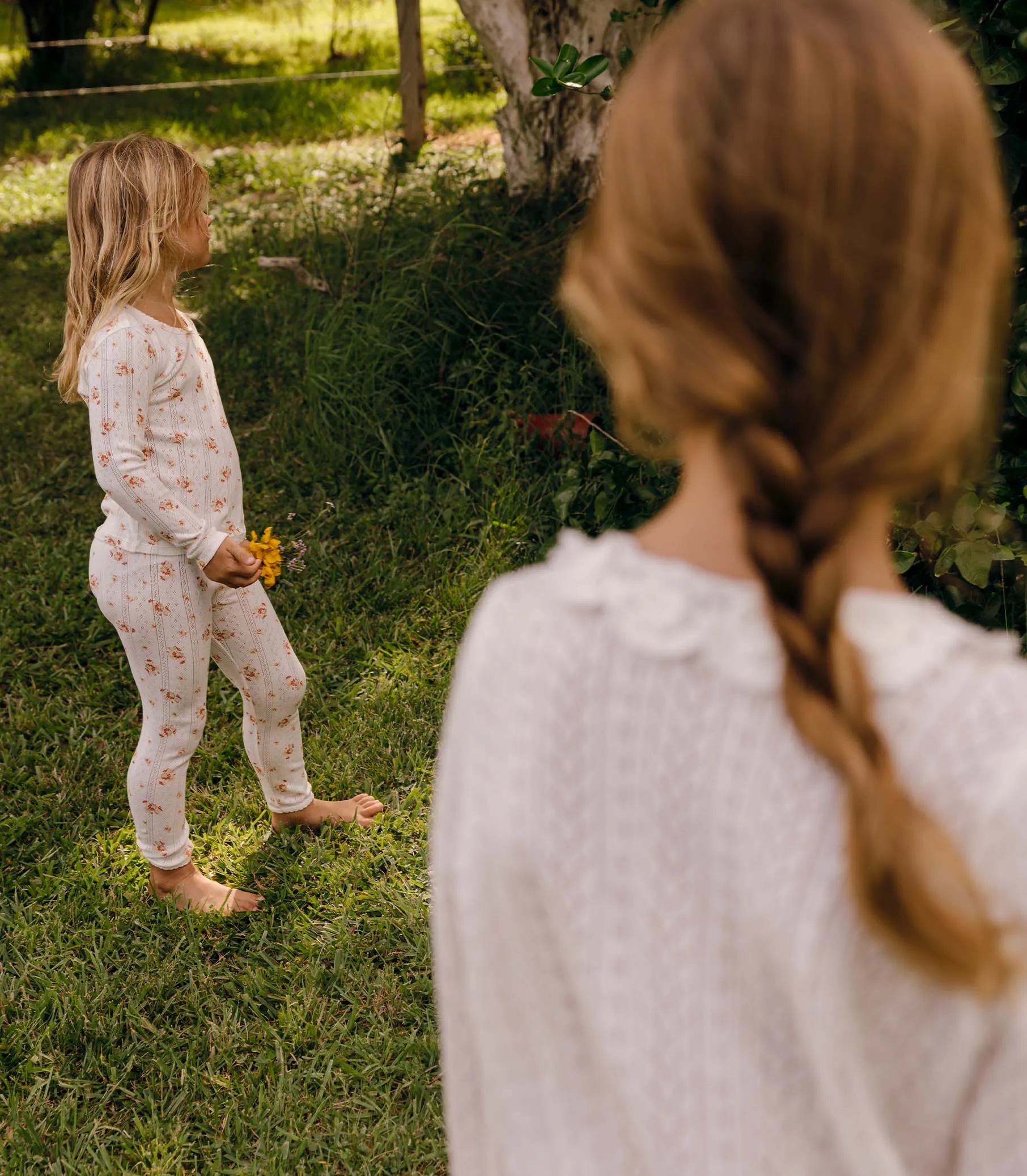 LITTLE MARTINA CARDIGAN -- PALE LILY sold by Doen product image thumbnail 4