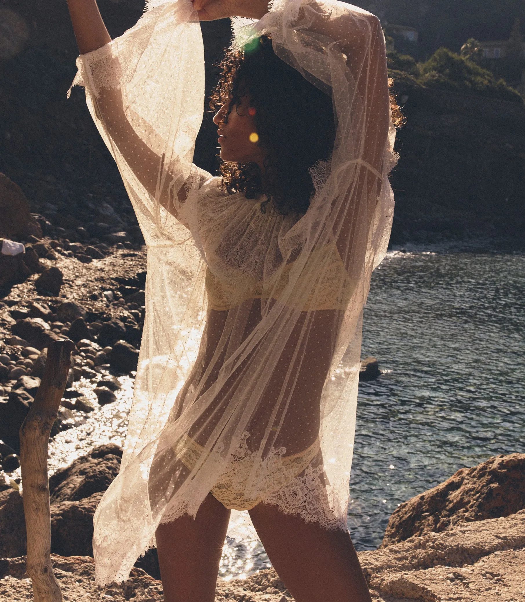 LILITH DRESS -- CREME DE LUNE sold by Doen product image thumbnail 2