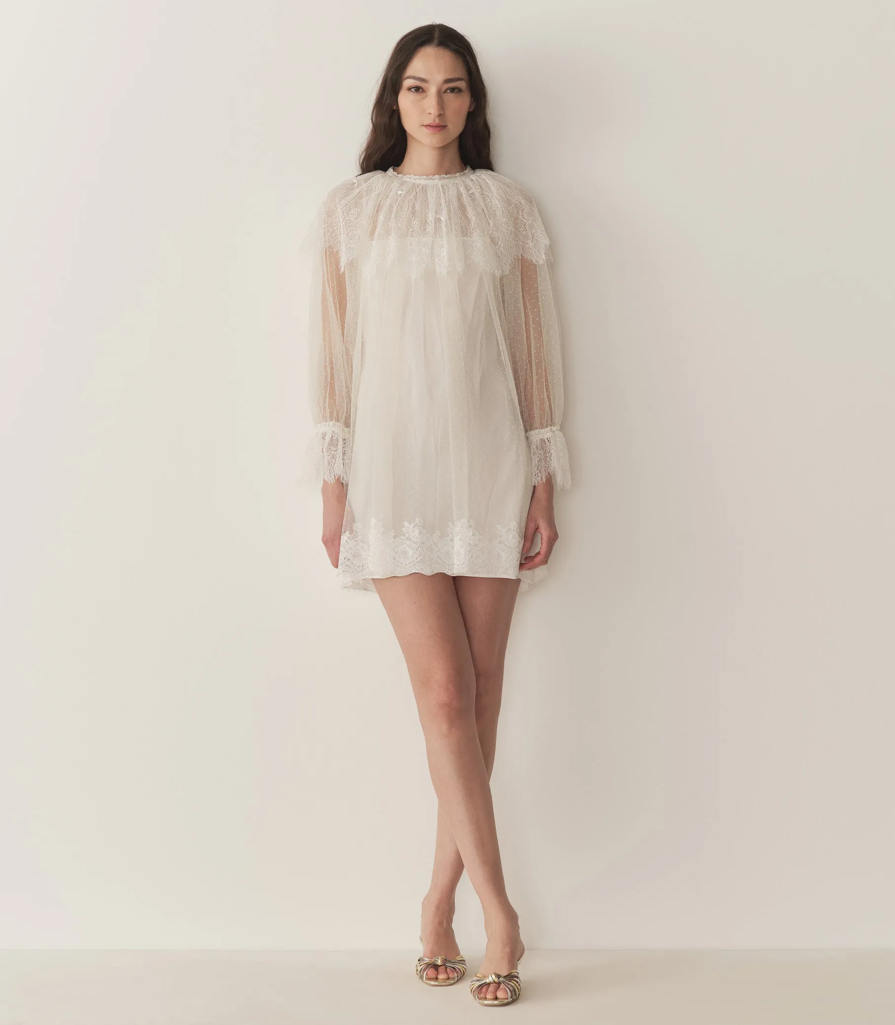 LILITH DRESS -- CREME DE LUNE sold by Doen product image thumbnail 5