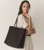 GRANDE MATHILDE BAG -- BLACK RAFFIA sold by Doen