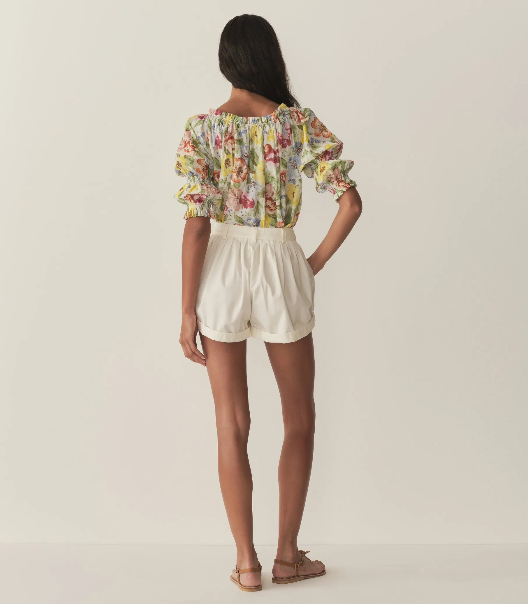 INEZ TOP -- BLANC ANEMONE BLOOM sold by Doen product image thumbnail 5