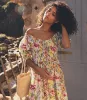 ISCHIA DRESS -- BLANC ANEMONE BLOOM sold by Doen