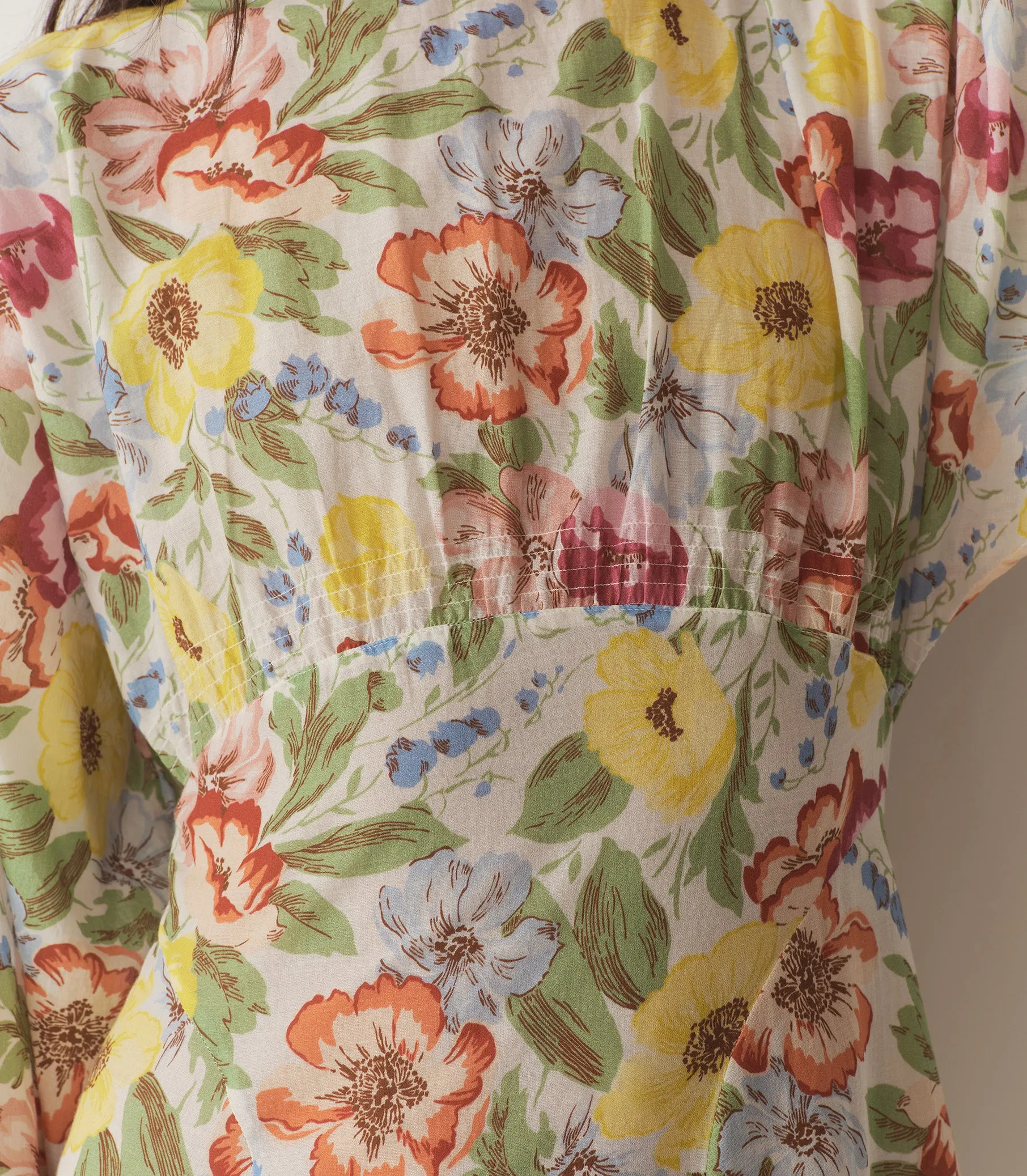 OLIANA DRESS -- BLANC ANEMONE BLOOM sold by Doen product image thumbnail 5