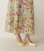 LUMA HEEL -- LEMON SATIN sold by Doen