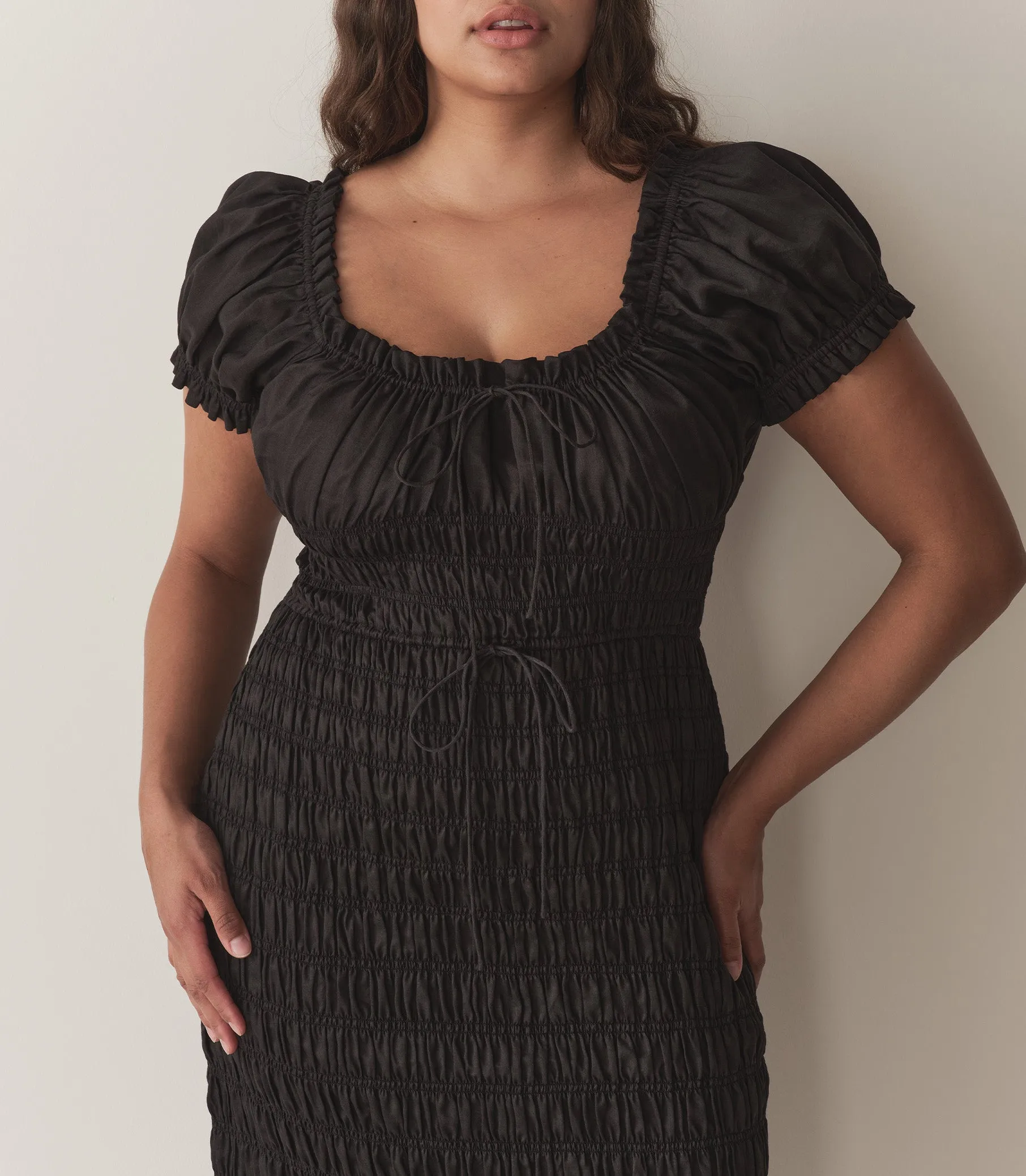 ROSALYNN DRESS -- BLACK sold by Doen product image thumbnail 2