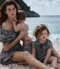 ISCHIA DRESS -- NOIR GRETA GINGHAM sold by Doen
