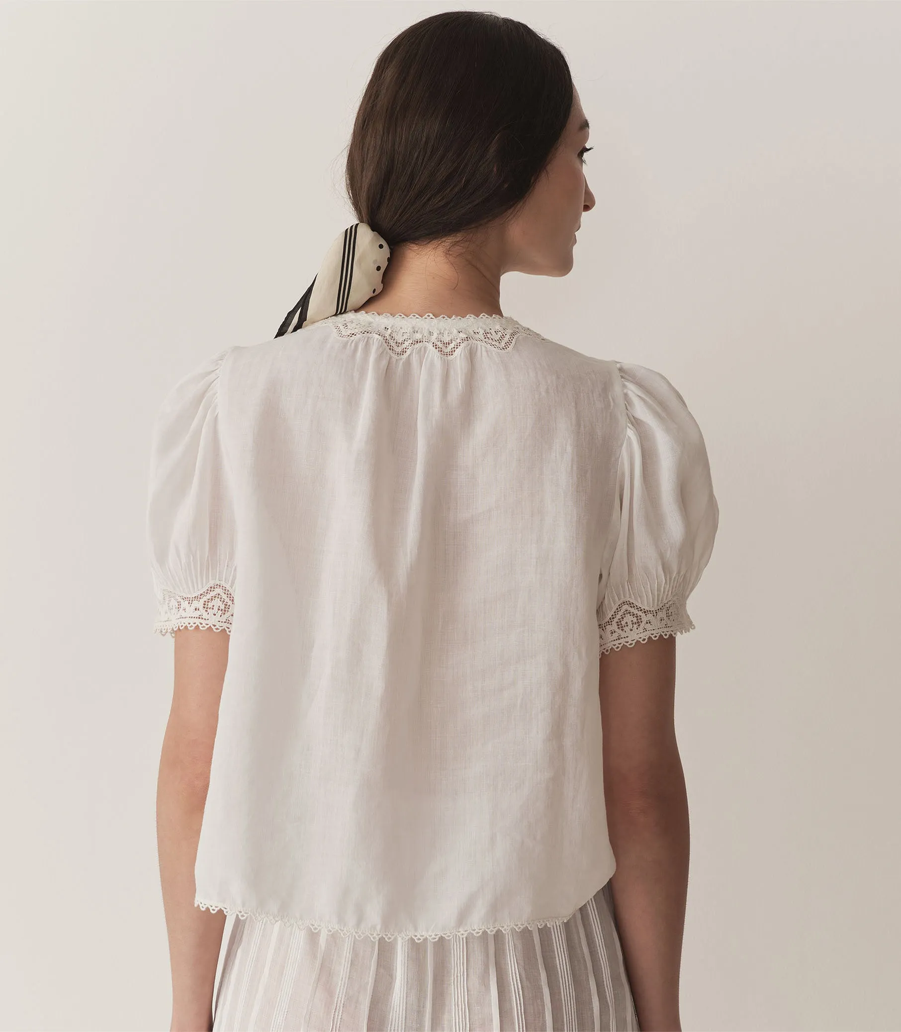 BRIGITTA TOP -- SALT sold by Doen product image thumbnail 5