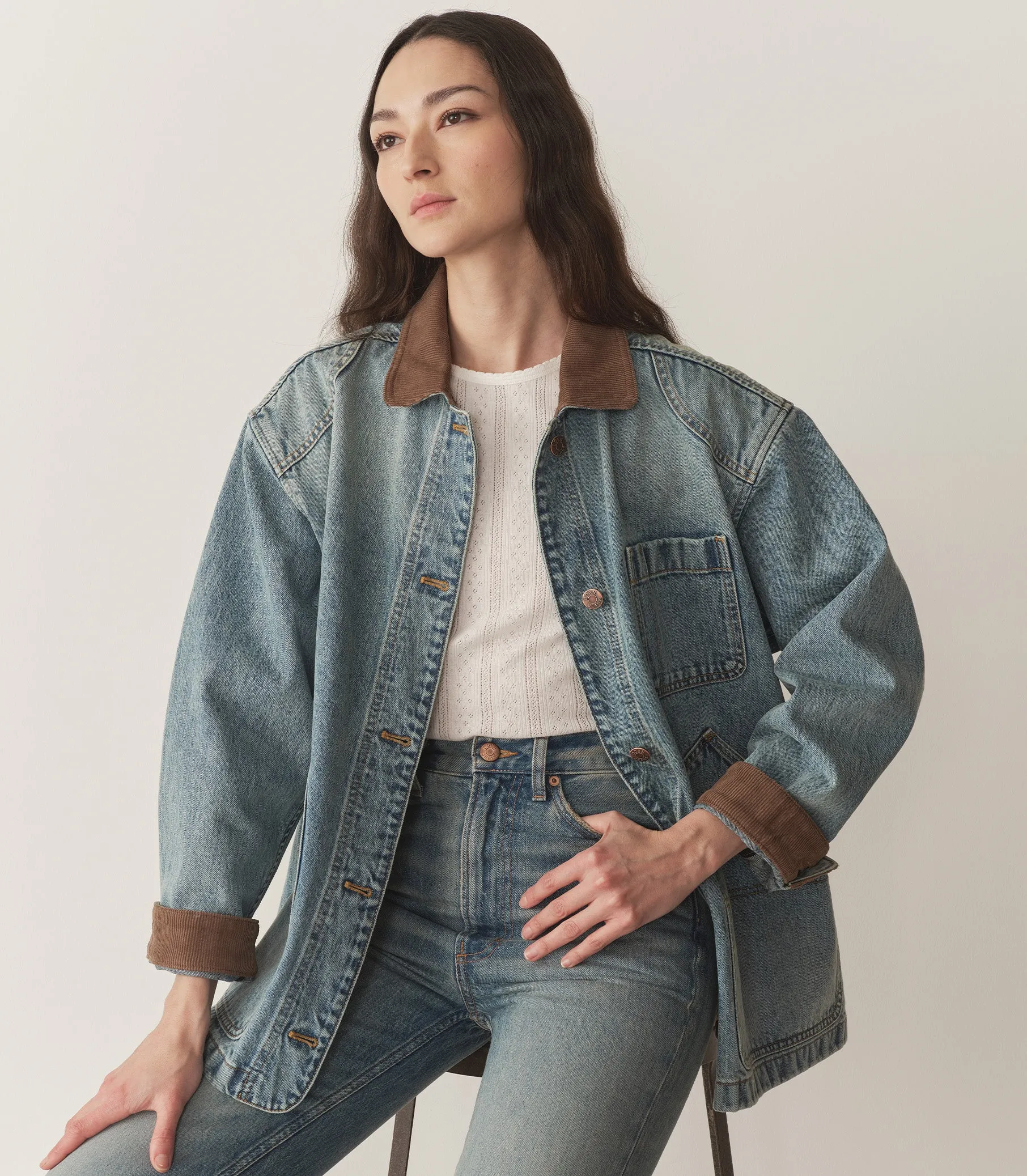 PASCUAL JACKET -- DEVERAUX WASH sold by Doen product image thumbnail 4