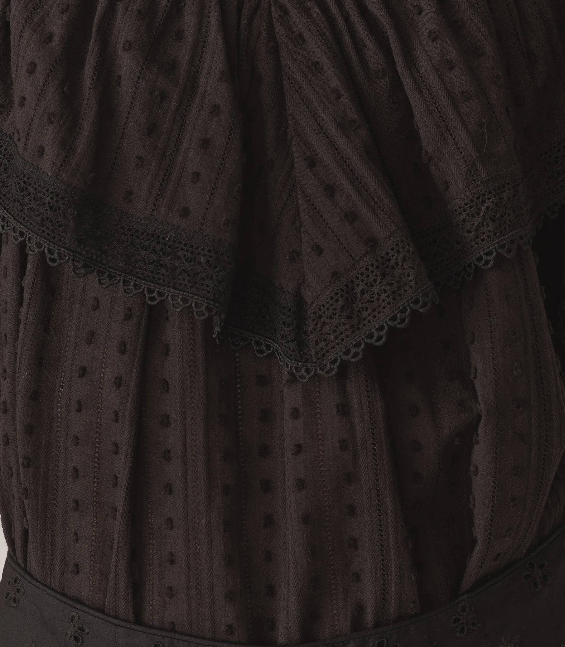 COSENZA TOP -- BLACK sold by Doen product image thumbnail 5