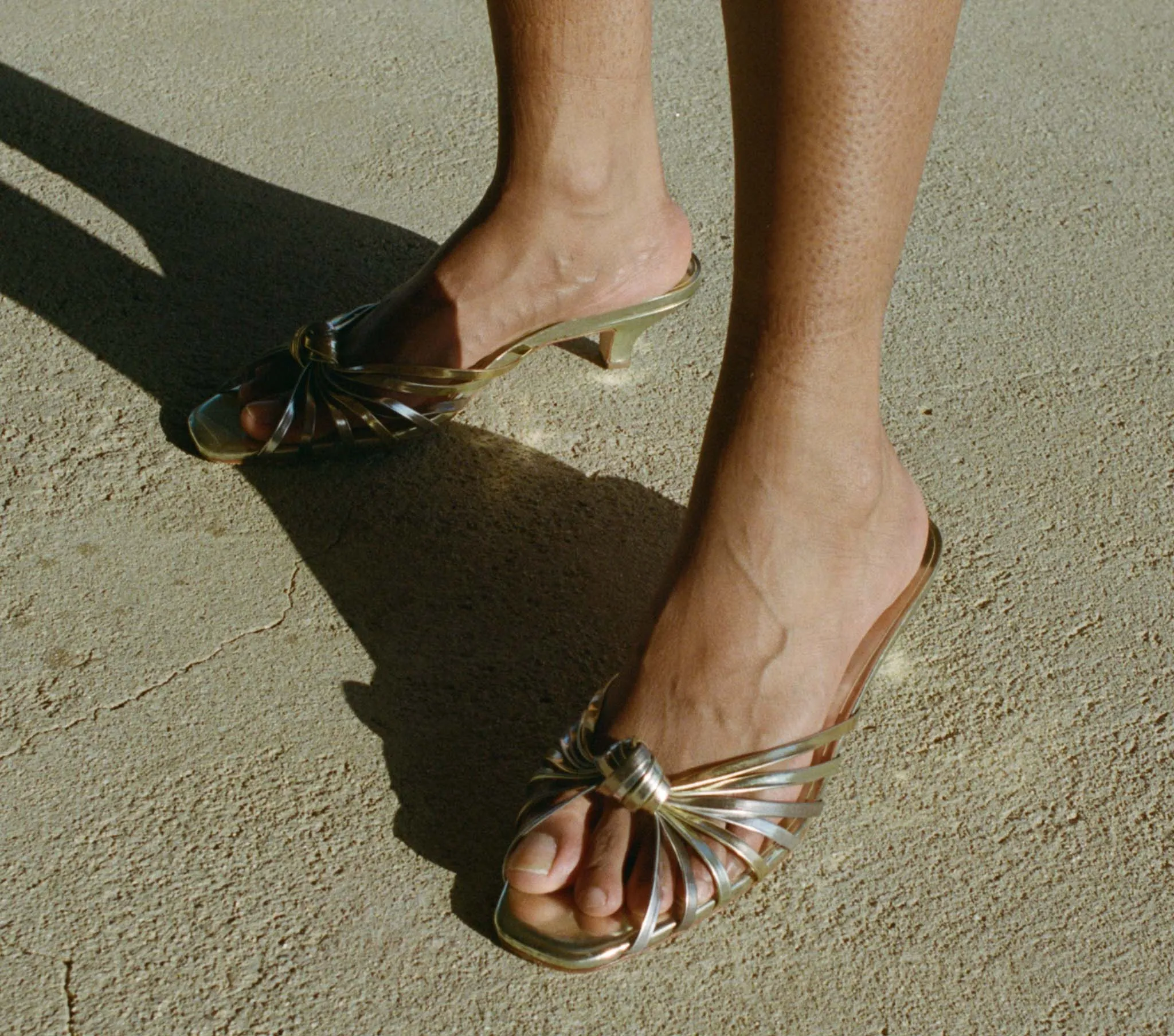 GIO SANDAL -- MIXED METALLIC LEATHER sold by Doen product image thumbnail 4