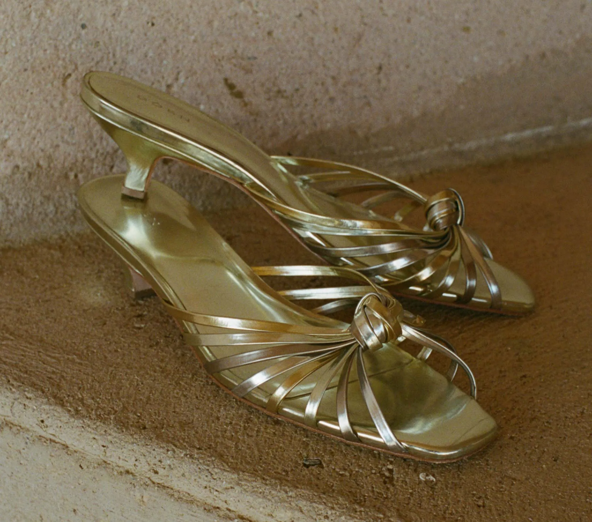 GIO SANDAL -- MIXED METALLIC LEATHER sold by Doen product image thumbnail 2