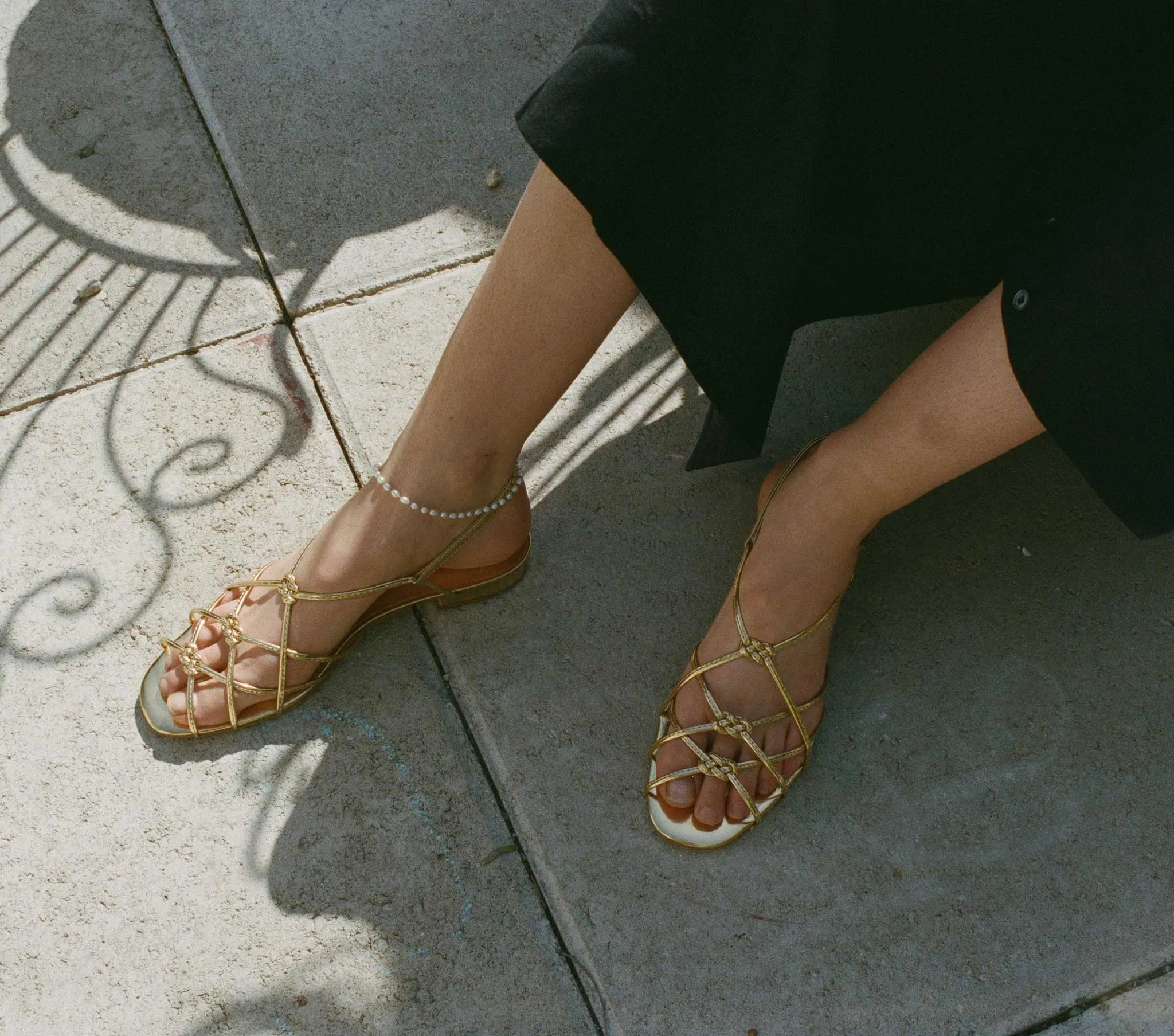 CORSICA SANDAL -- BRASS sold by Doen product image thumbnail 3