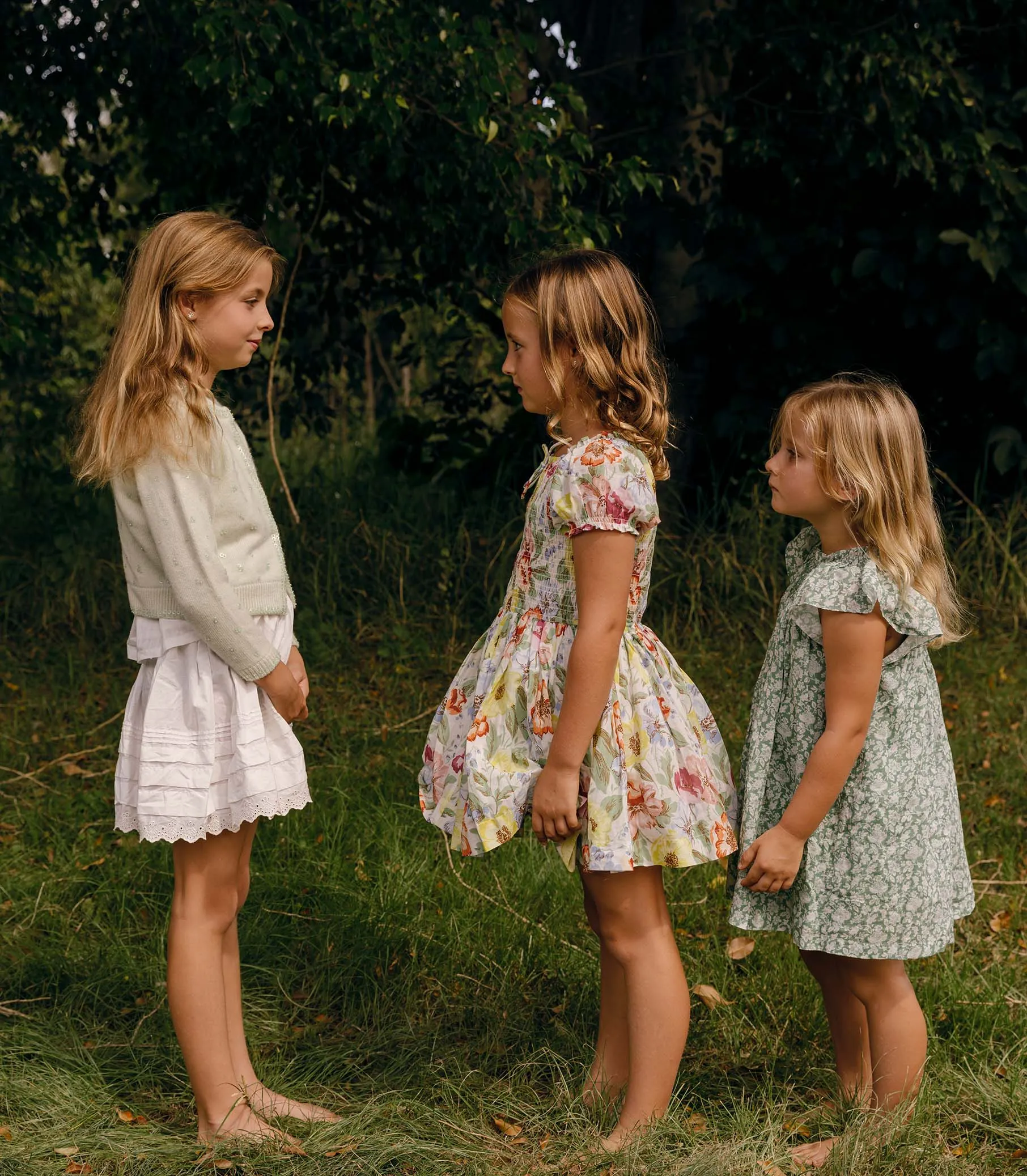 LITTLE PAILLETTE CARDIGAN -- MINT TEA sold by Doen product image thumbnail 2