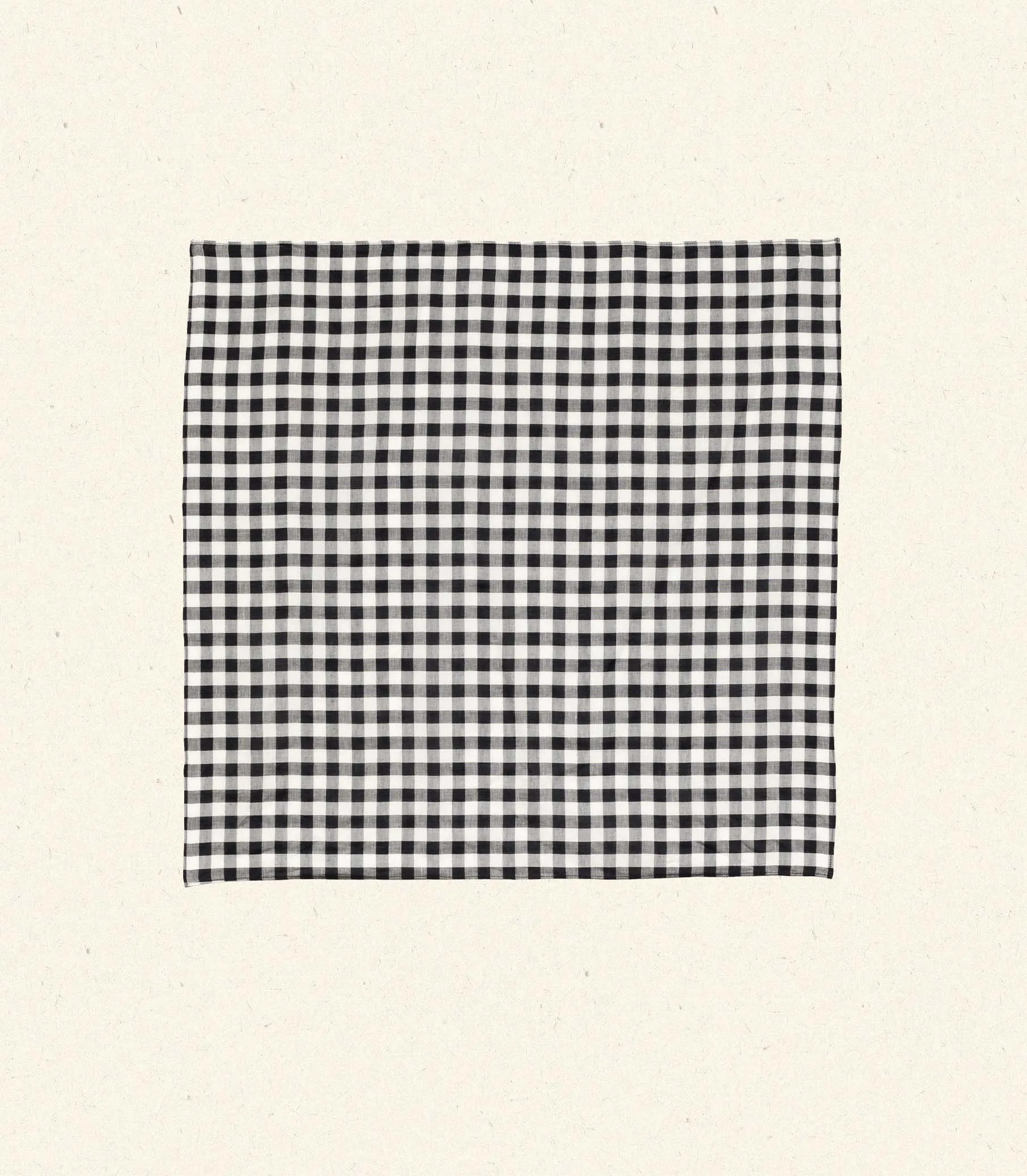 PETIT PENNY BANDANA -- BLACK MARILYN GINGHAM sold by Doen product image thumbnail 5