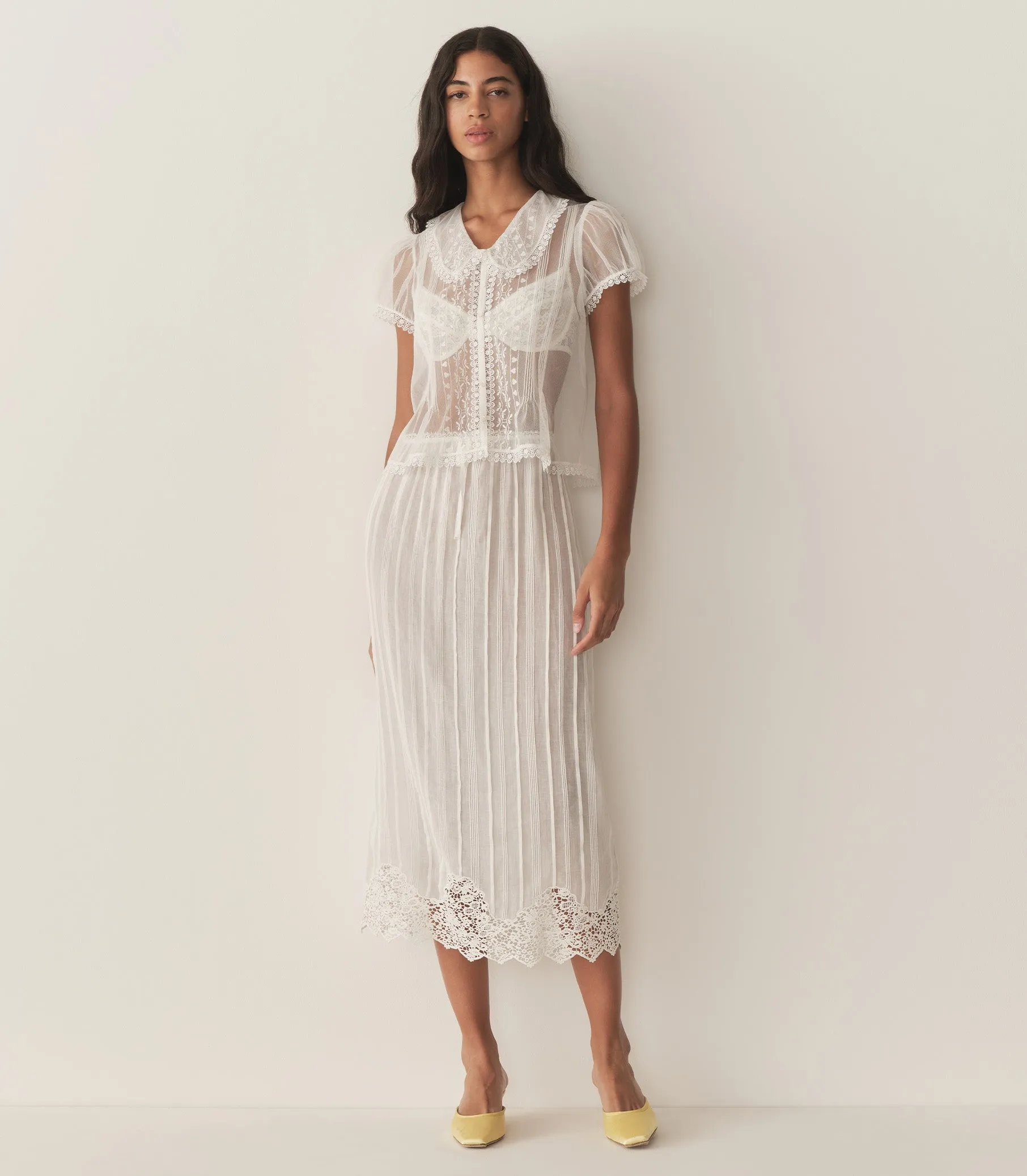 ANGELLA TOP -- SALT sold by Doen product image thumbnail 4