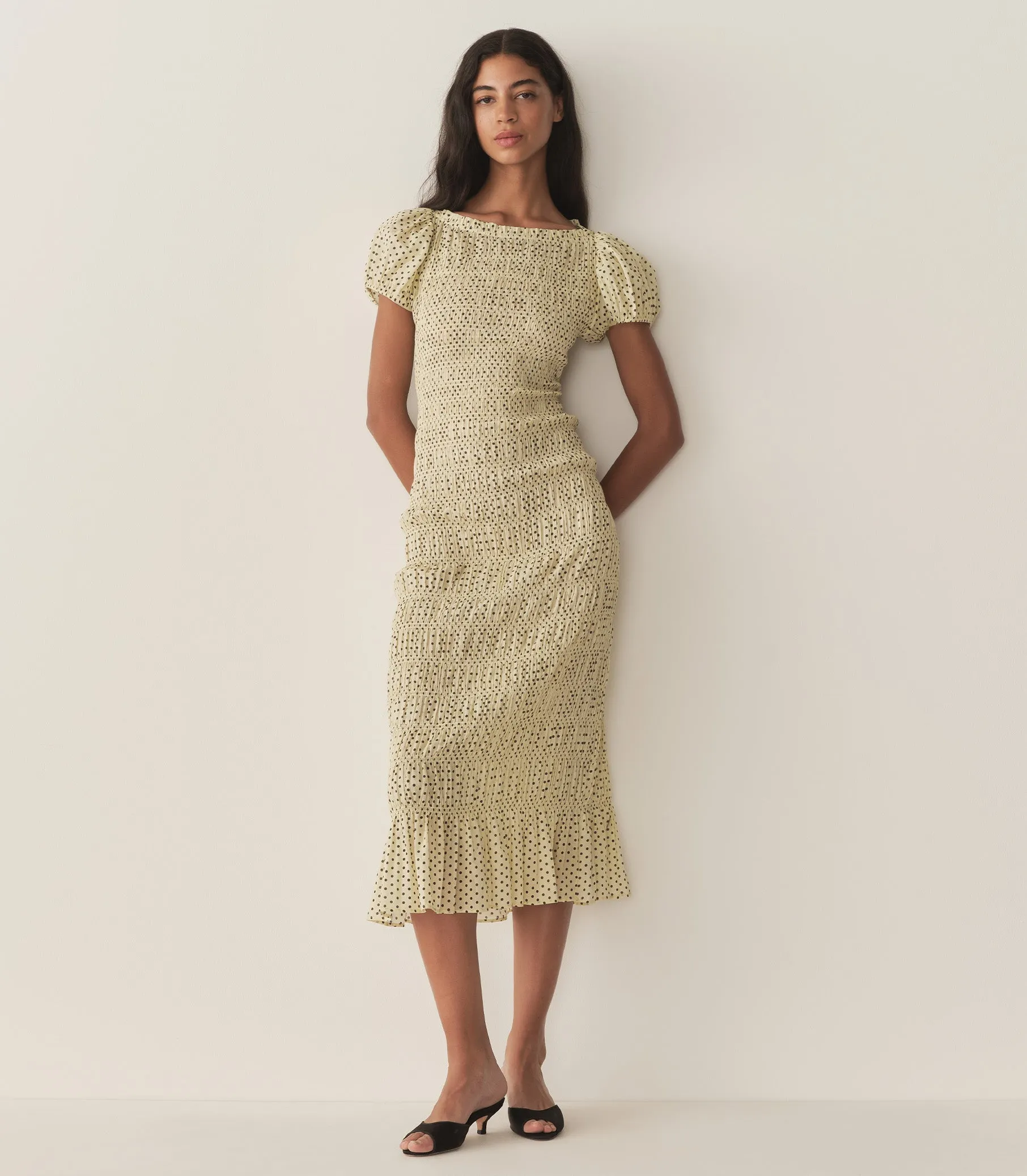 GEORGENE DRESS -- PORTIA DOT sold by Doen product image thumbnail 4