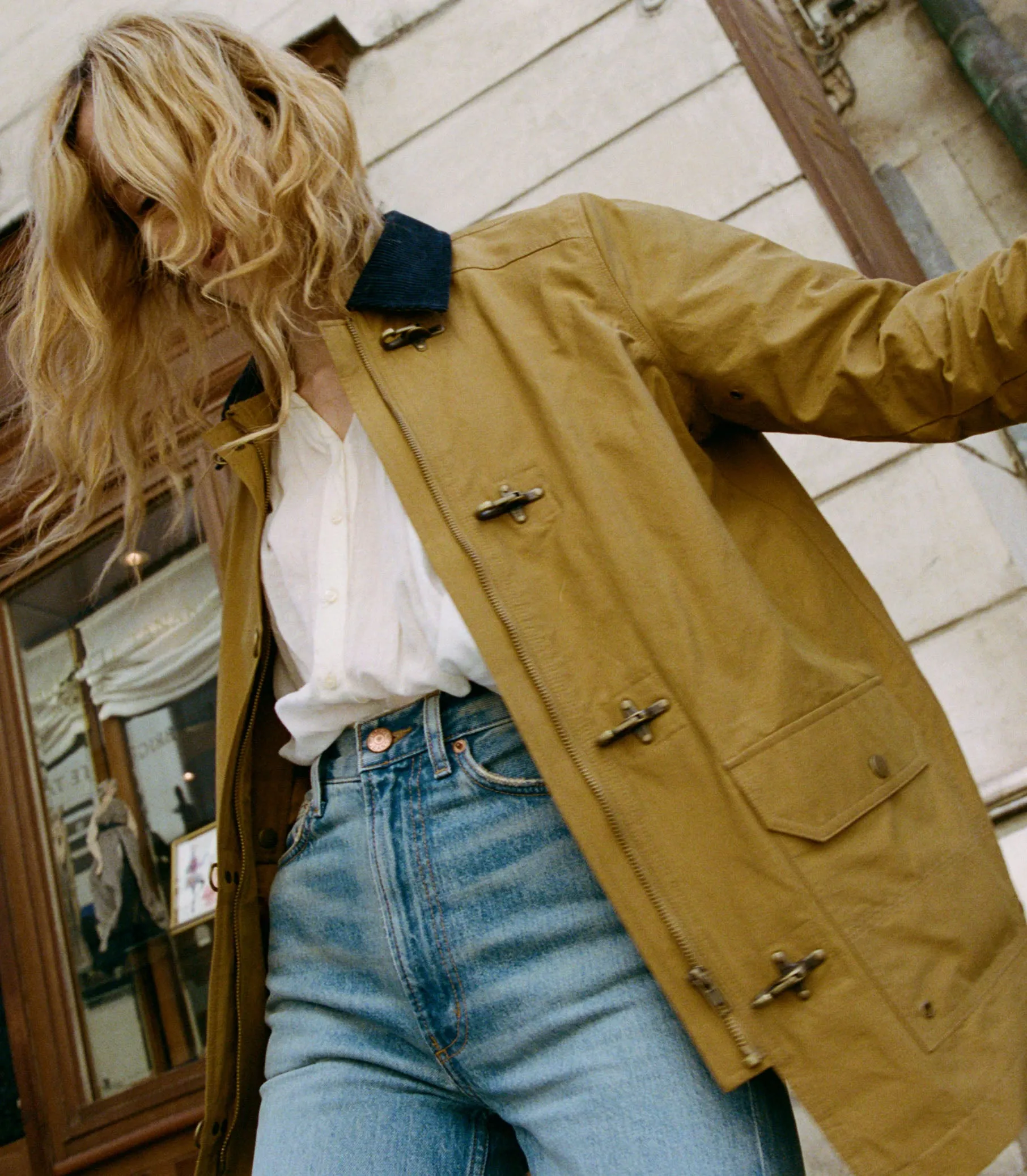 WAVERLEY RAINCOAT -- ANTELOPE sold by Doen product image thumbnail 2