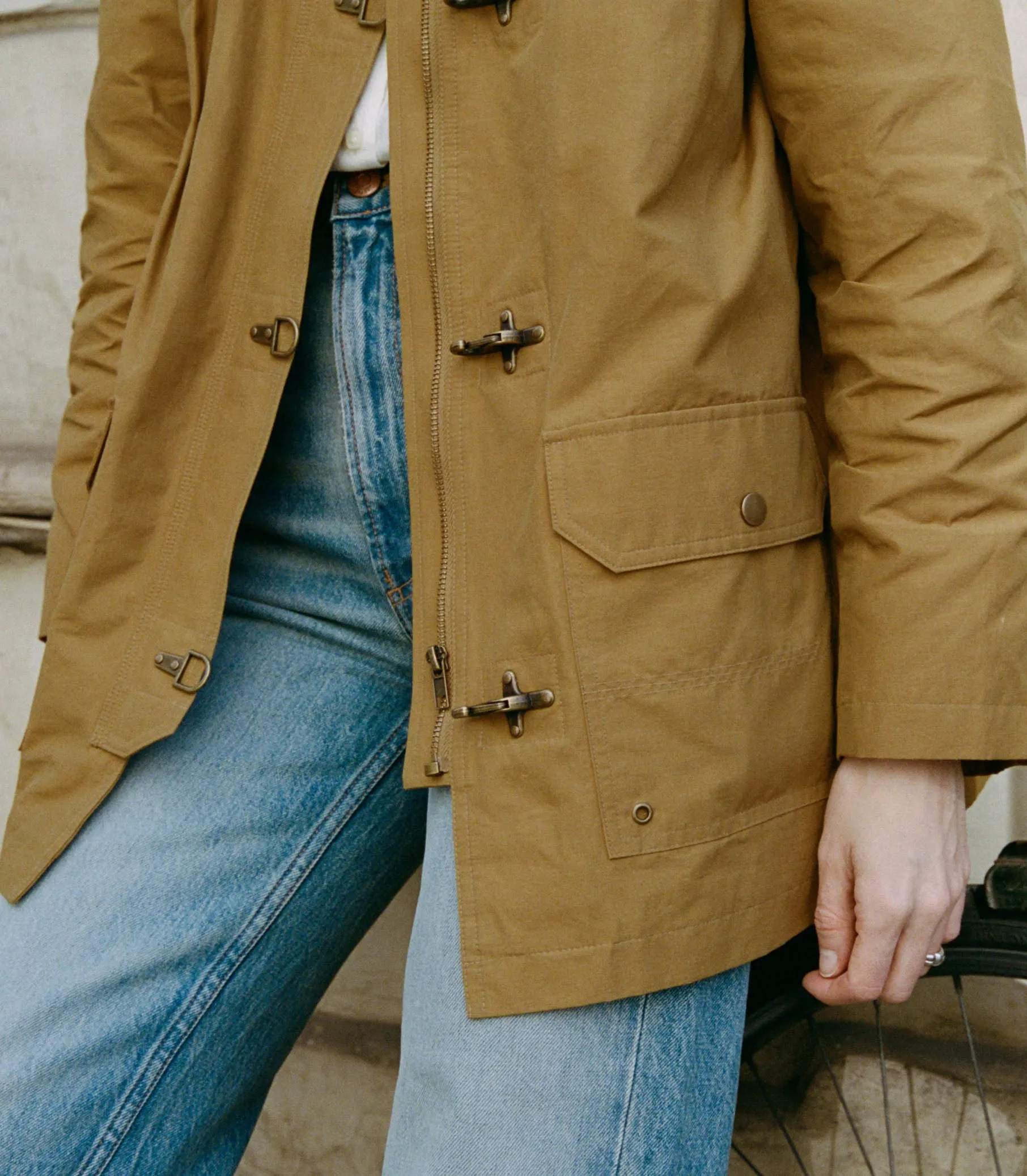 WAVERLEY RAINCOAT -- ANTELOPE sold by Doen product image thumbnail 5