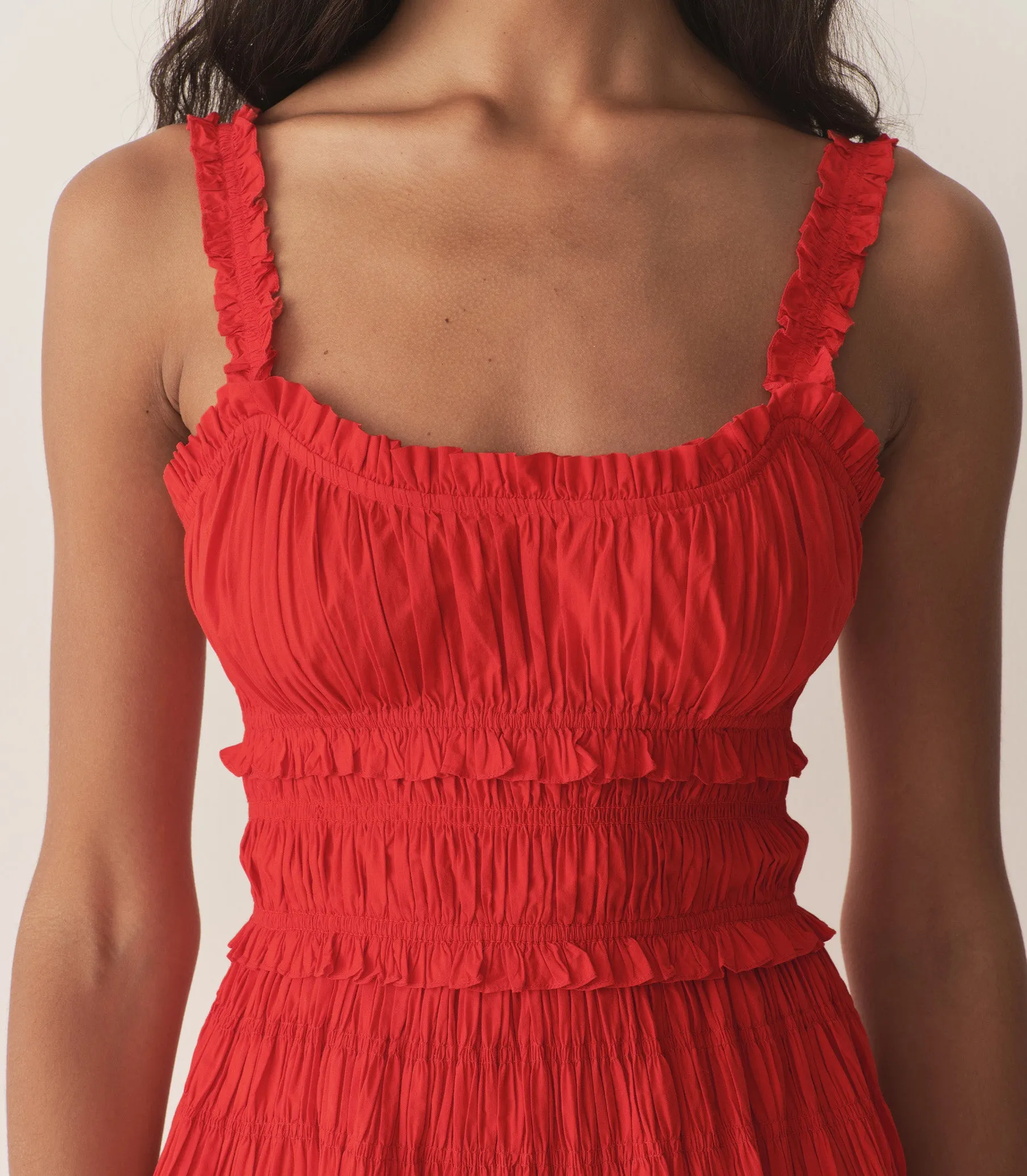 MARIANNE DRESS -- CARMINE sold by Doen product image thumbnail 2