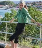 LULA CAPRI PANT -- BLACK sold by Doen