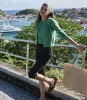 LULA CAPRI PANT -- BLACK sold by Doen