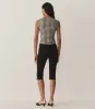 HAYDEN TOP -- BLACK MARILYN GINGHAM sold by Doen