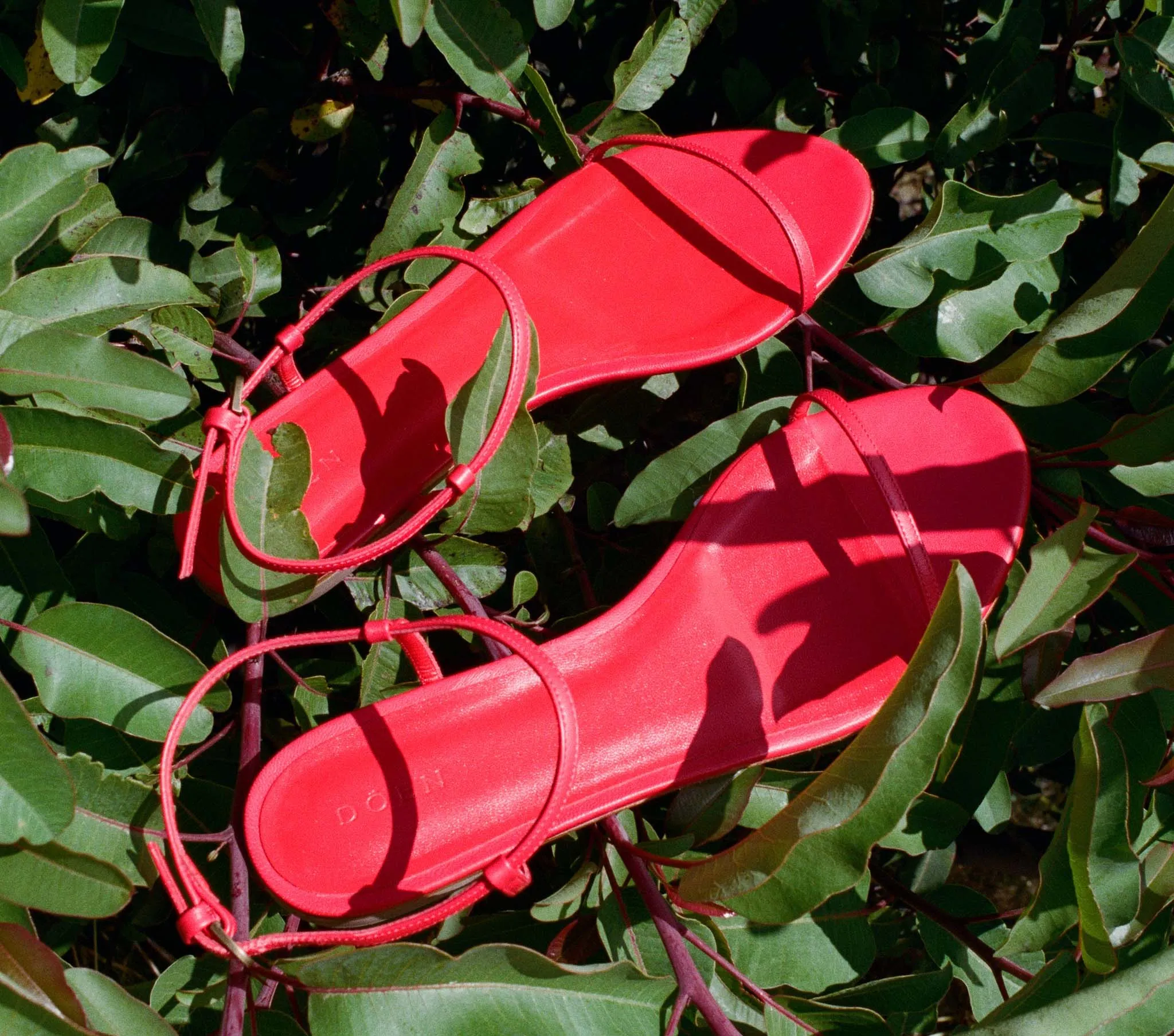 SARTENE SANDAL -- RED NAPPA sold by Doen product image thumbnail 4