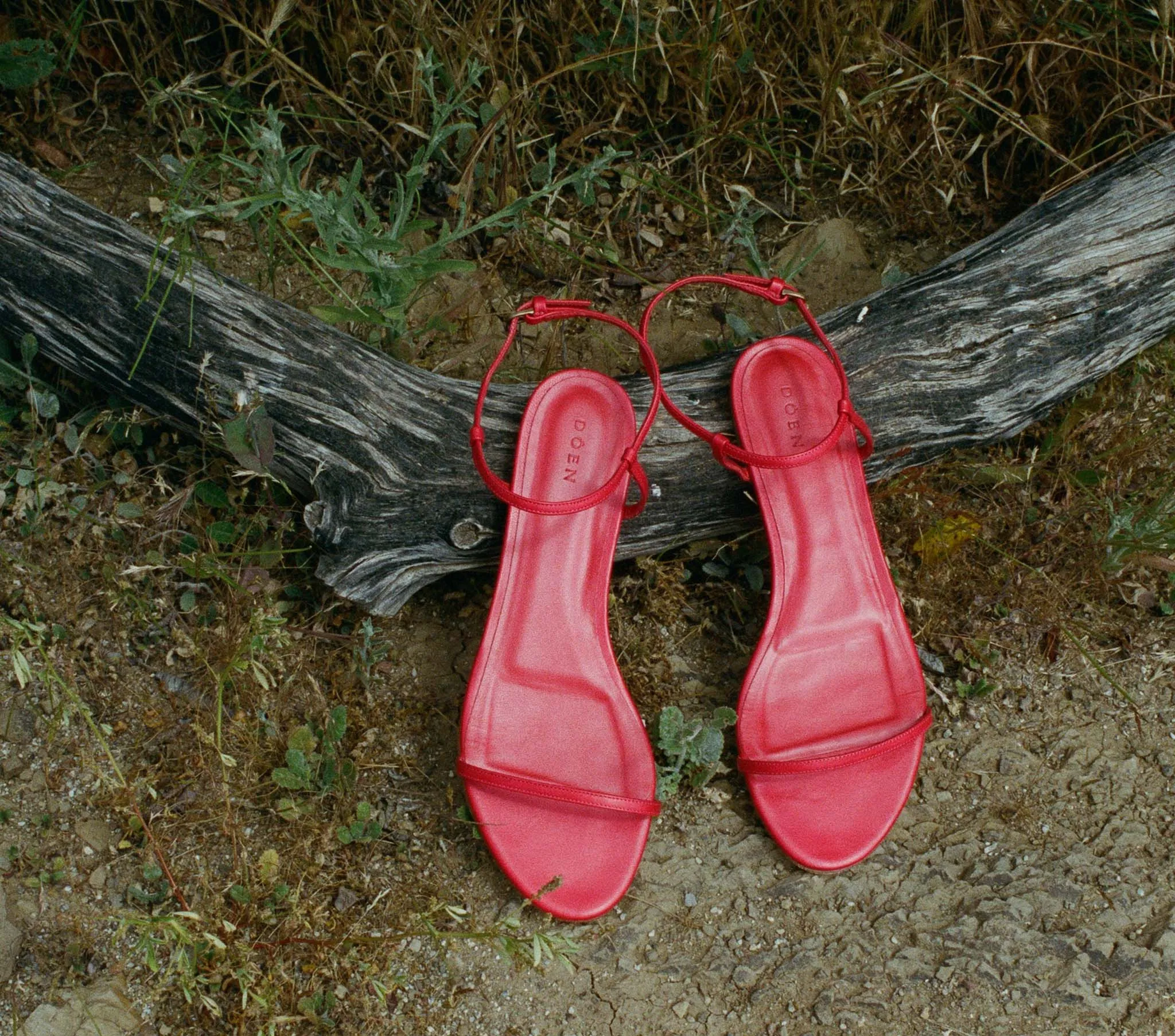 SARTENE SANDAL -- RED NAPPA sold by Doen product image thumbnail 3