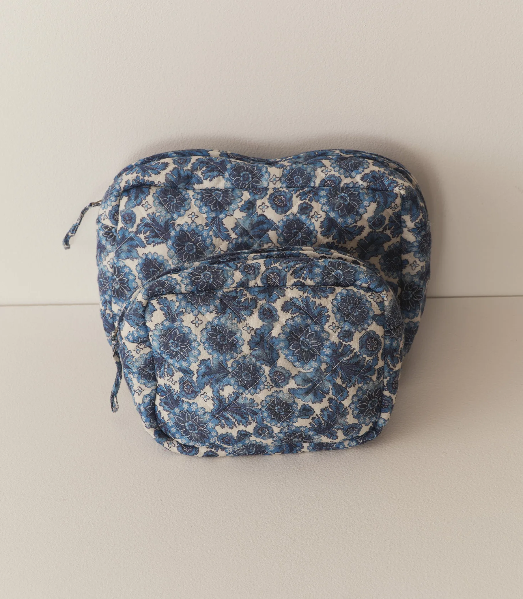 HOLLOWAY POUCH -- BLEU SOLEIL FLEURIT sold by Doen product image thumbnail 2