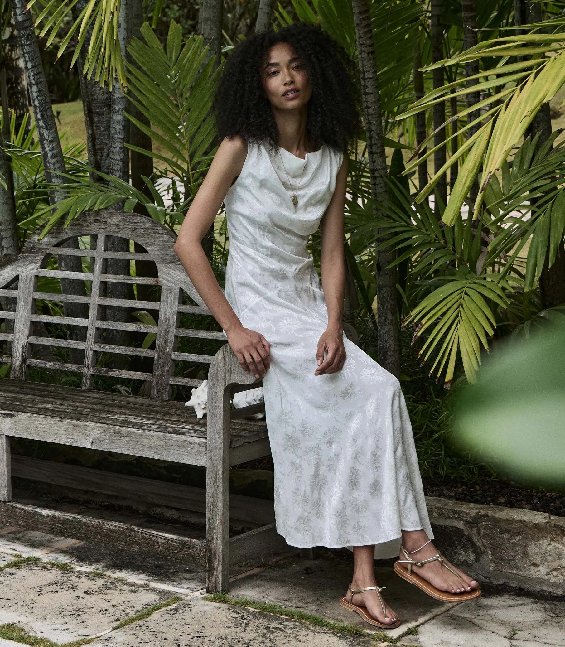 LOUISA DRESS -- SALT MARGUERITE JOLIE sold by Doen product image thumbnail 4