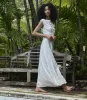 LOUISA DRESS -- SALT MARGUERITE JOLIE sold by Doen