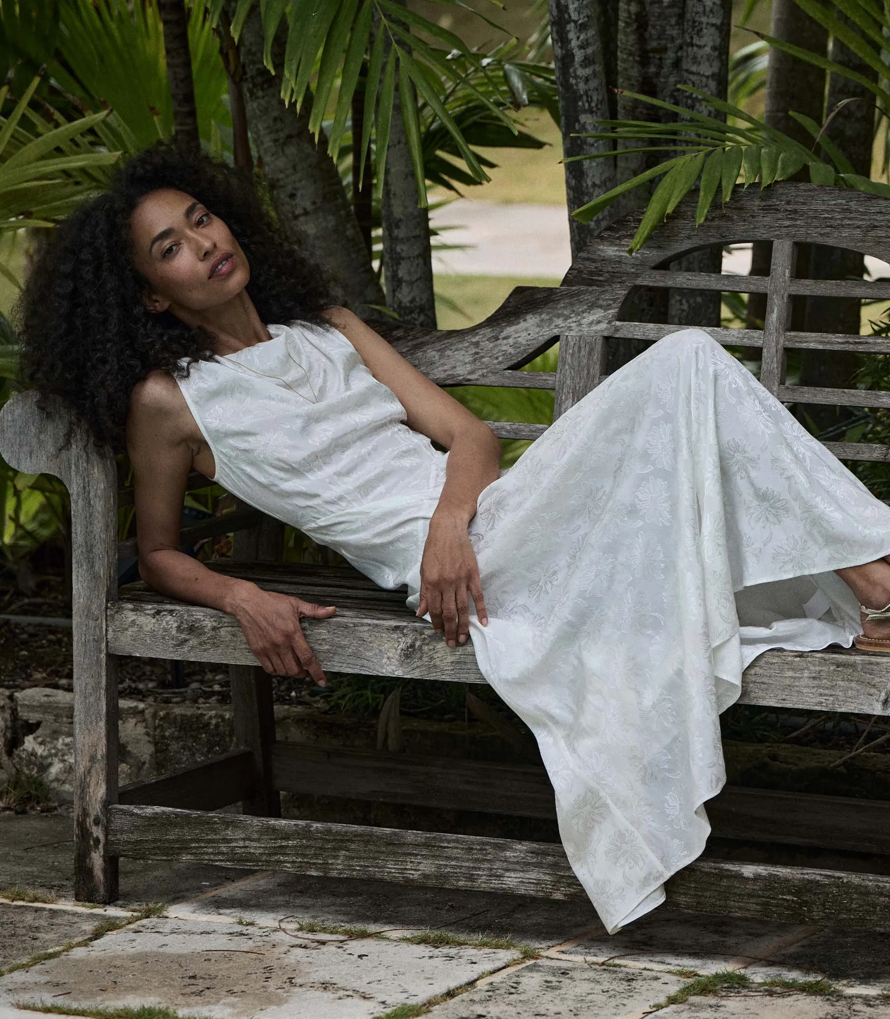 LOUISA DRESS -- SALT MARGUERITE JOLIE sold by Doen product image thumbnail 2
