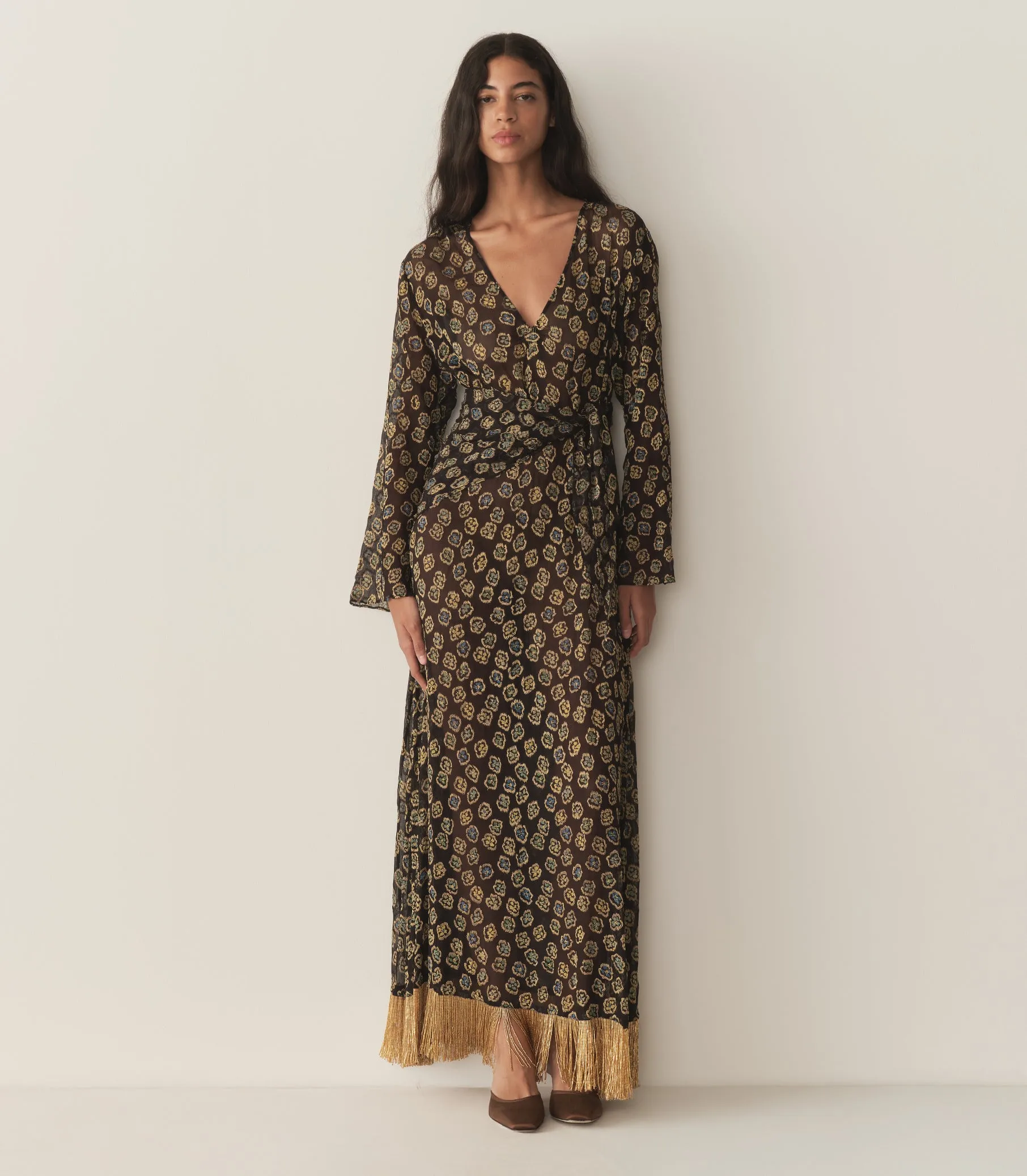 MONIQUE DRESS -- JONI FLORAL sold by Doen product image thumbnail 3