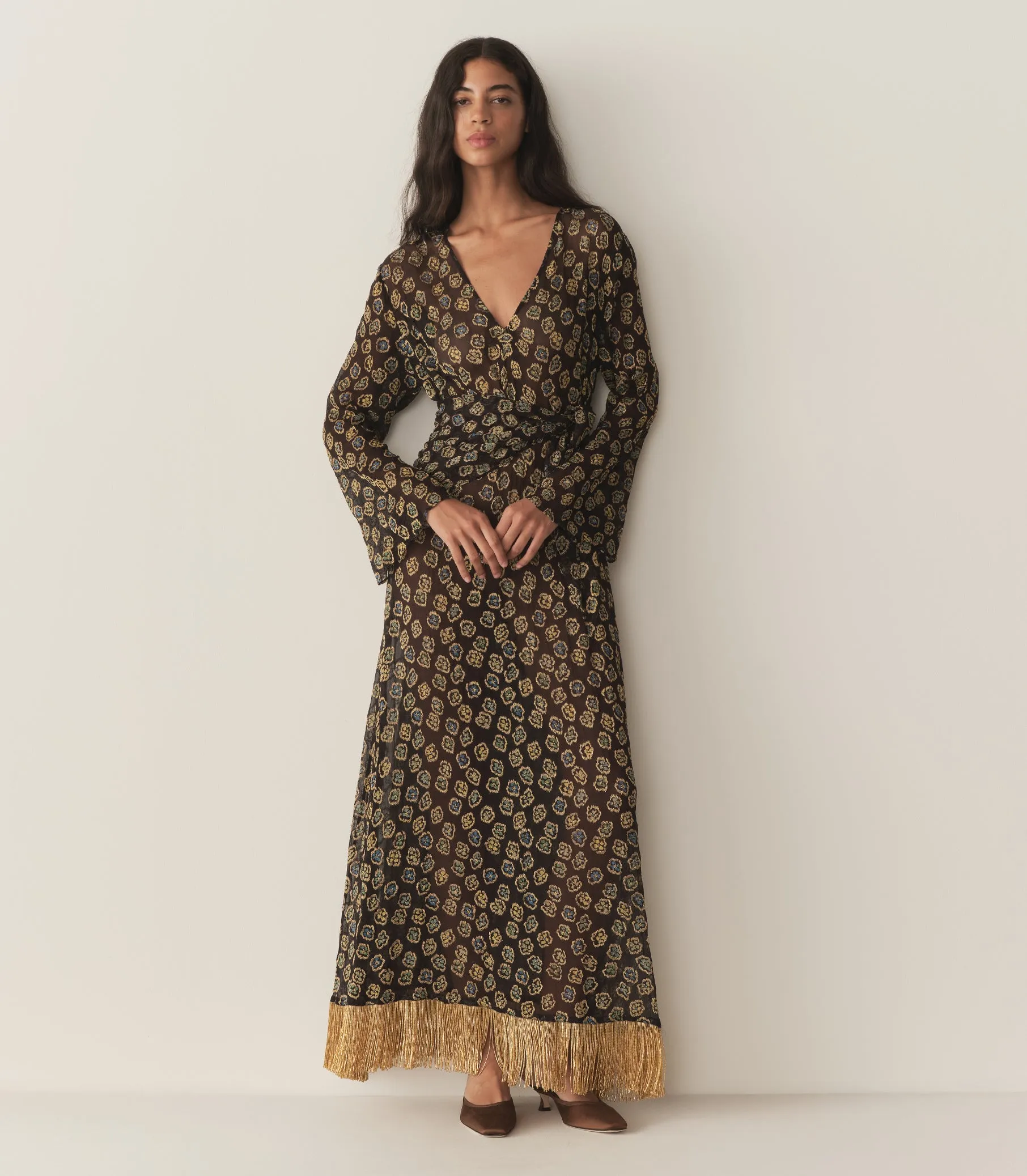 MONIQUE DRESS -- JONI FLORAL sold by Doen