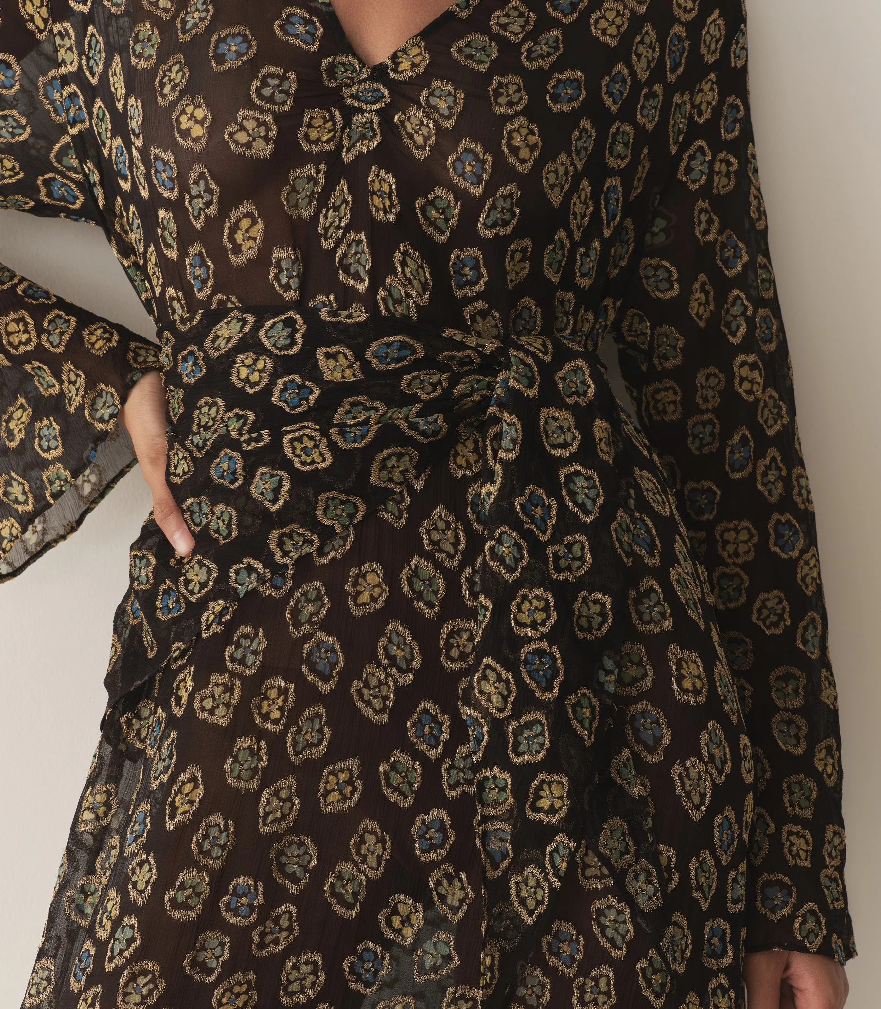 MONIQUE DRESS -- JONI FLORAL sold by Doen product image thumbnail 2