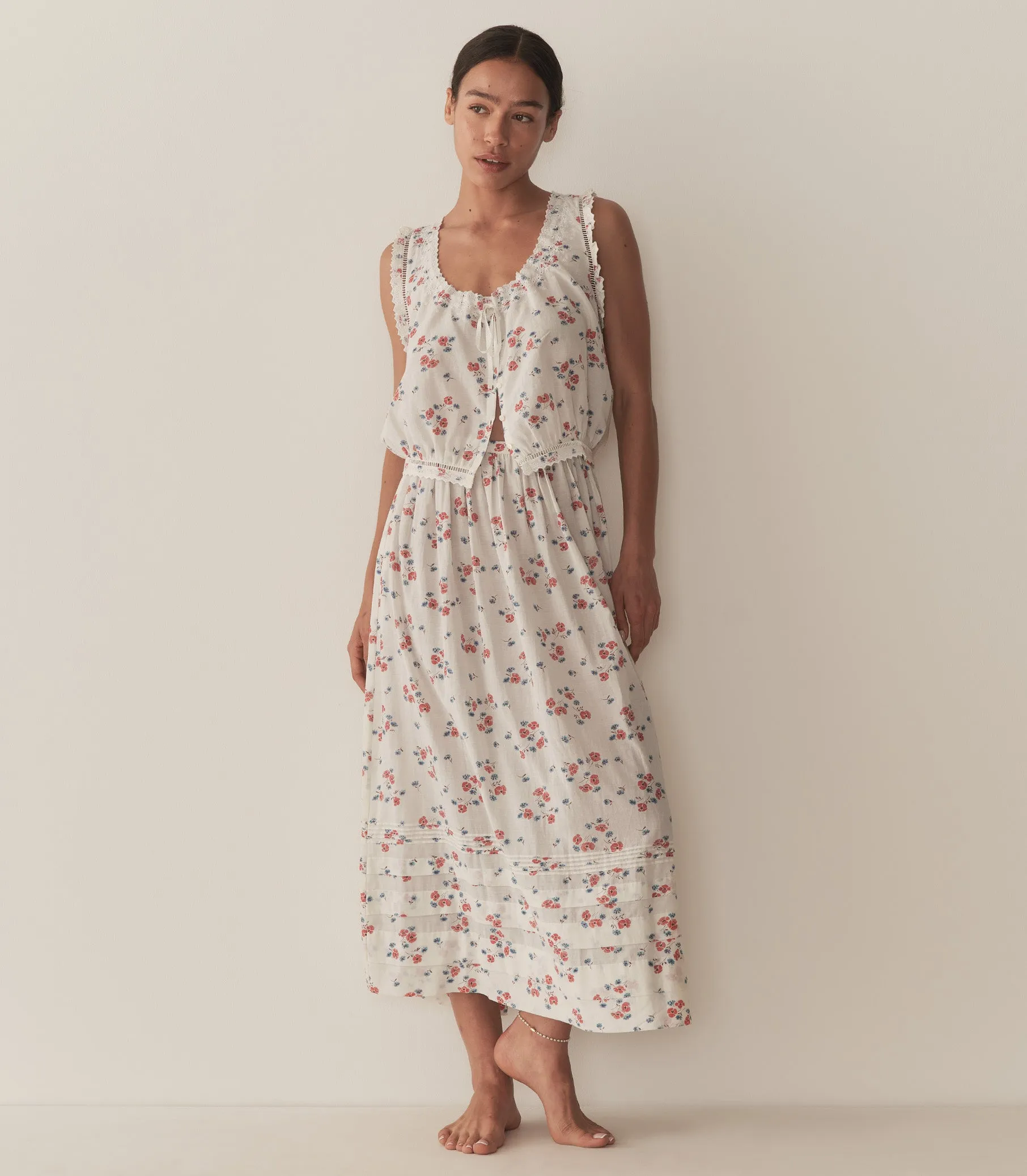 MARCIE SKIRT -- POPPY FIELD sold by Doen product image thumbnail 3